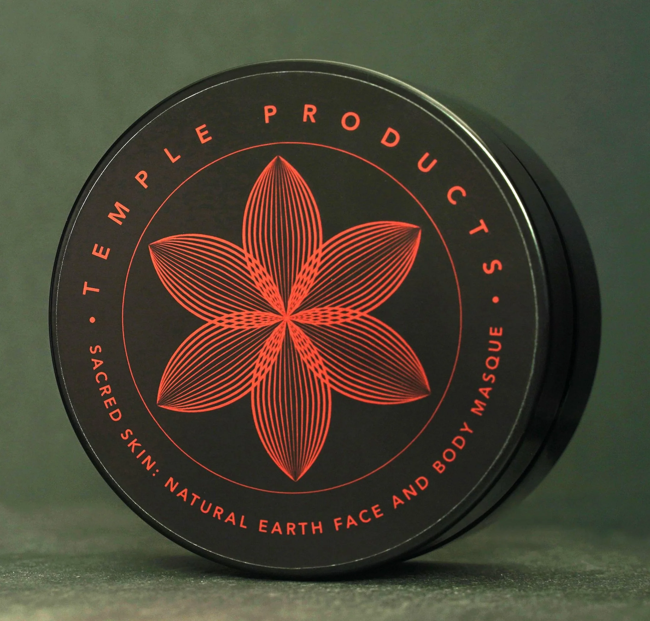 Sacred Skin Phoenician Red Clay face hair and body masque 200g — natural mineral clay from Ibiza