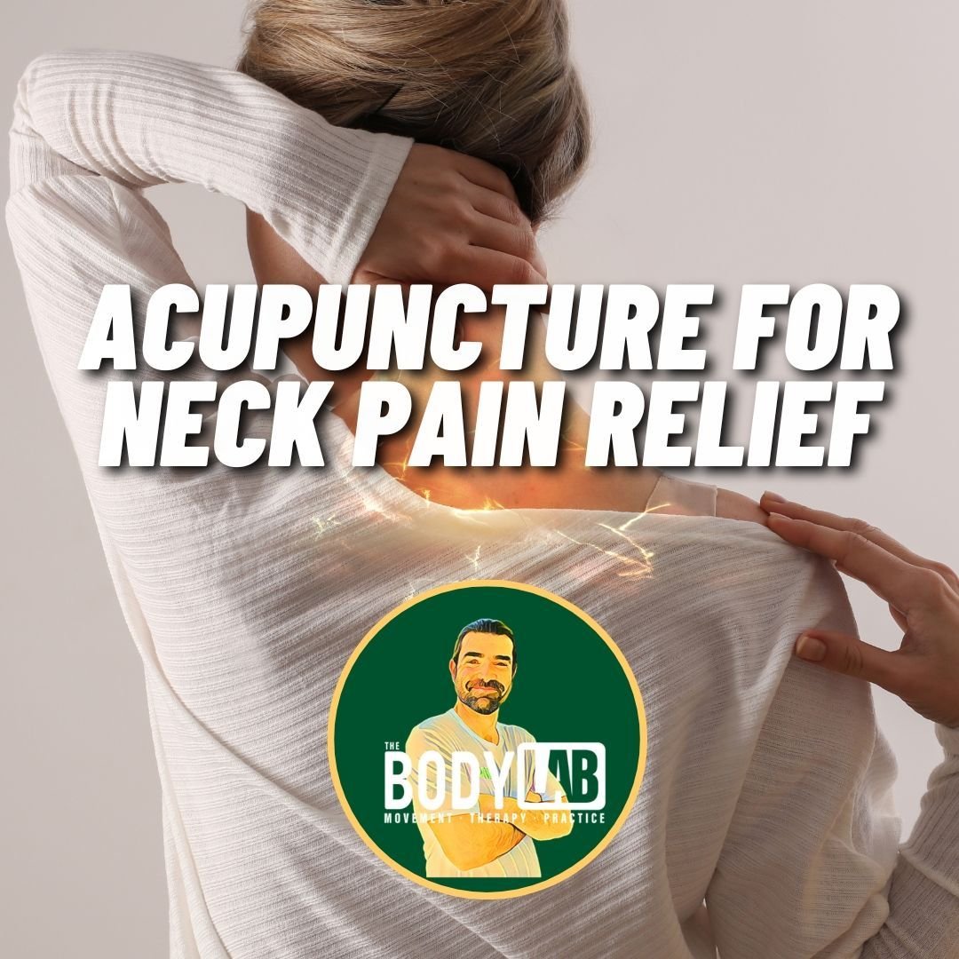 Acupuncture for Neck Pain Relief

Say goodbye to chronic neck pain with acupuncture. At The Body Lab, we use acupuncture to target specific points that help relieve neck tension and pain.

A study published in the Clinical Journal of Pain found that 