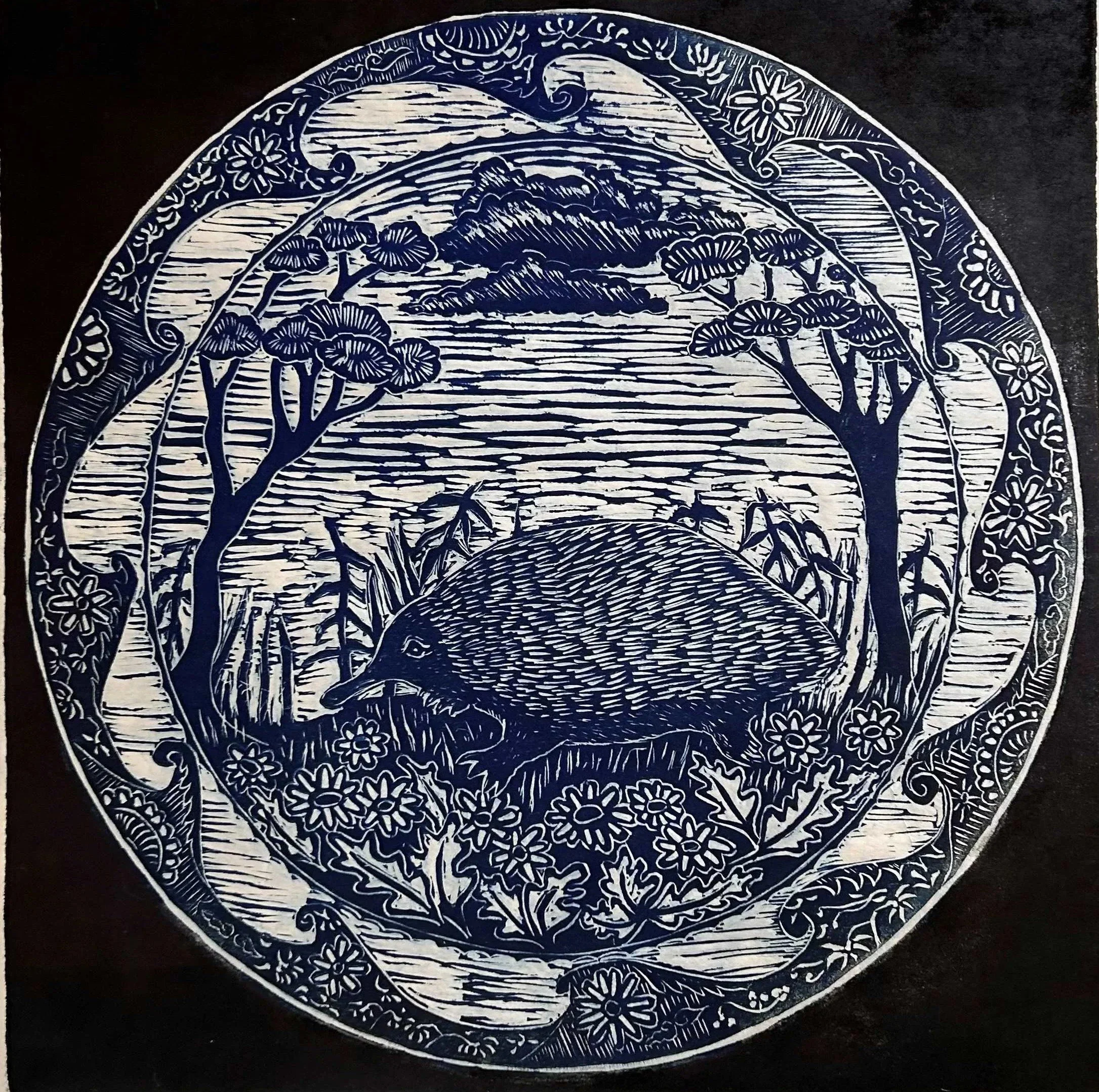 "The Summer Show "Sarah Gabriel and Gabrielle Falconer "Prints and Pots"