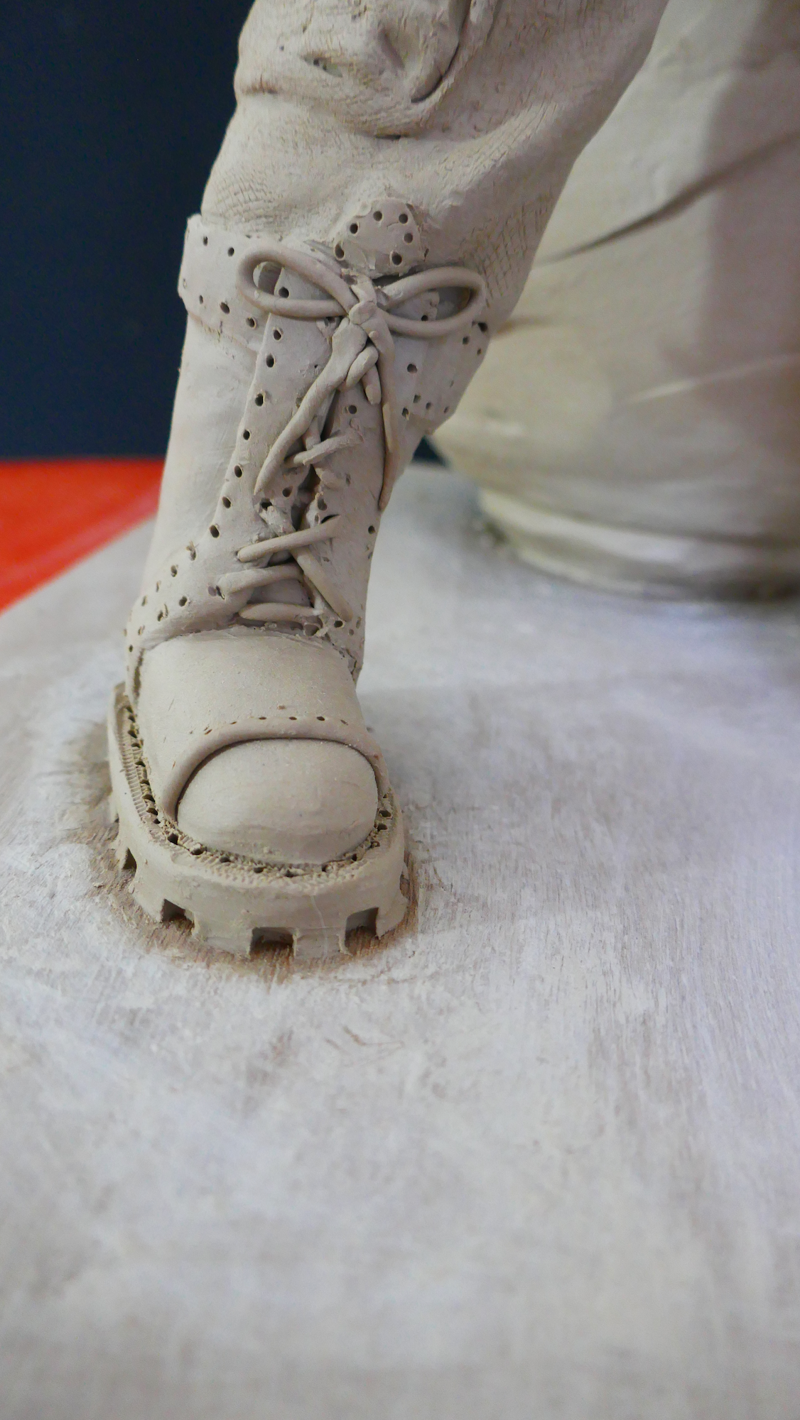 Les bottes, jusqu’au dernier détail.