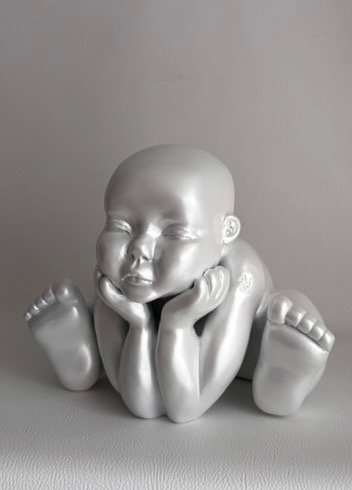 Bébé nourrisson H 20 L 25 cm