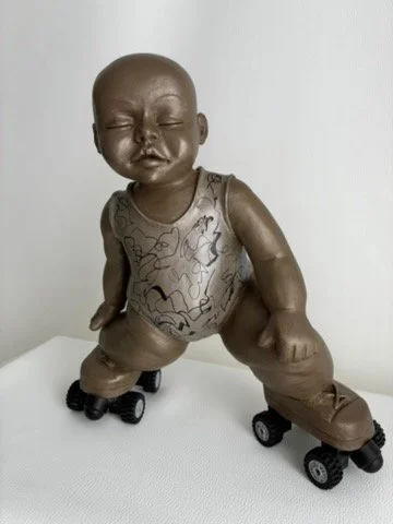 Bébé rolleurs H 34 cm