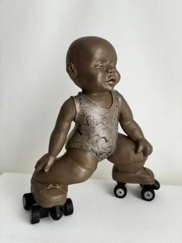 Bébé rolleurs H 34 cm