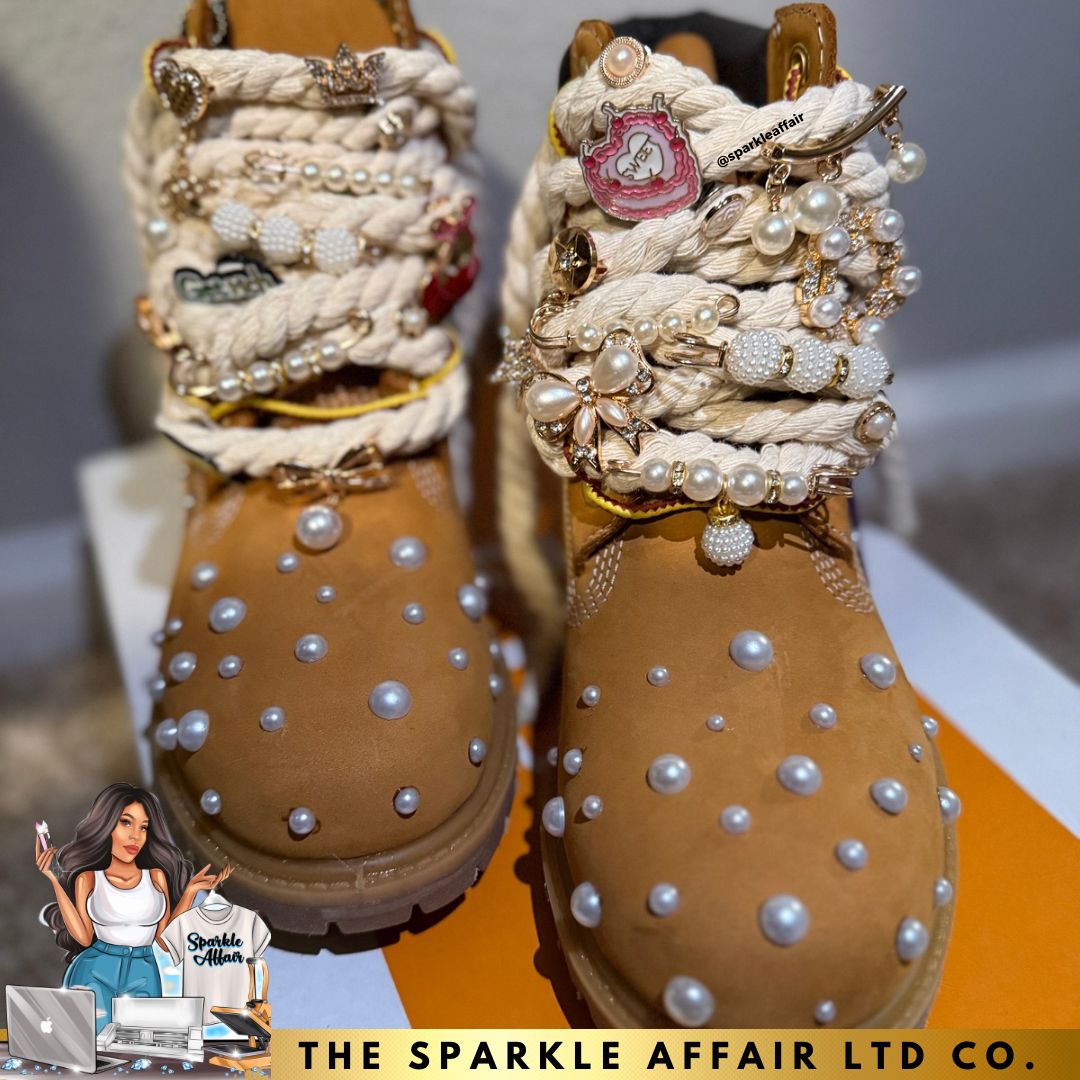 Talk Scary to Me Custom Bling Clogs - 1.png