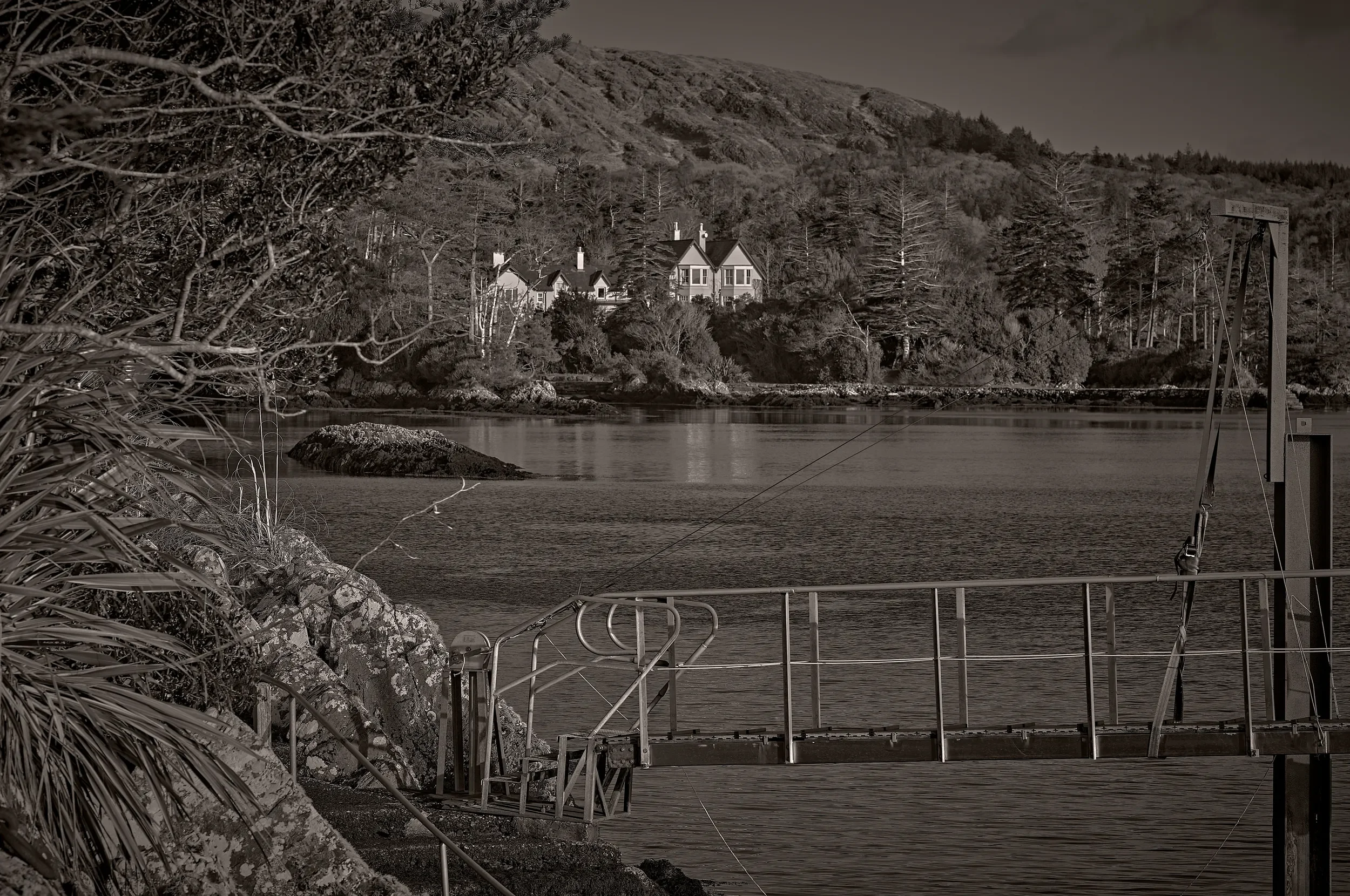   A Glimpse Beyond   / Layered perspective towards the sheltered waters of Kenmare Bay / Ring of Kerry, 2025   IRP-026