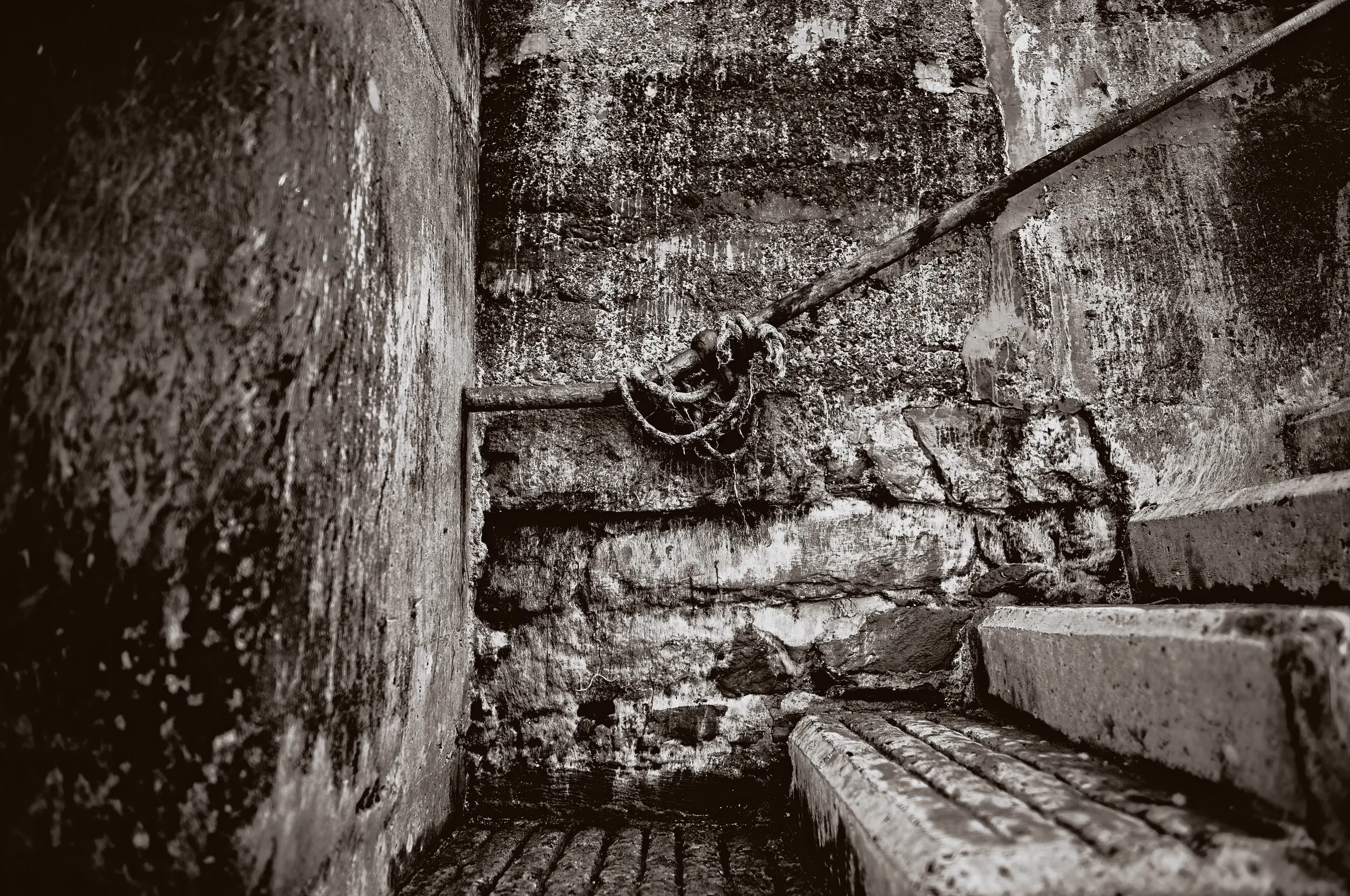   Forgotten Steps   / Interplay of light, shadow and weathered stone textures / Ring of Kerry, 2025   IRP-012