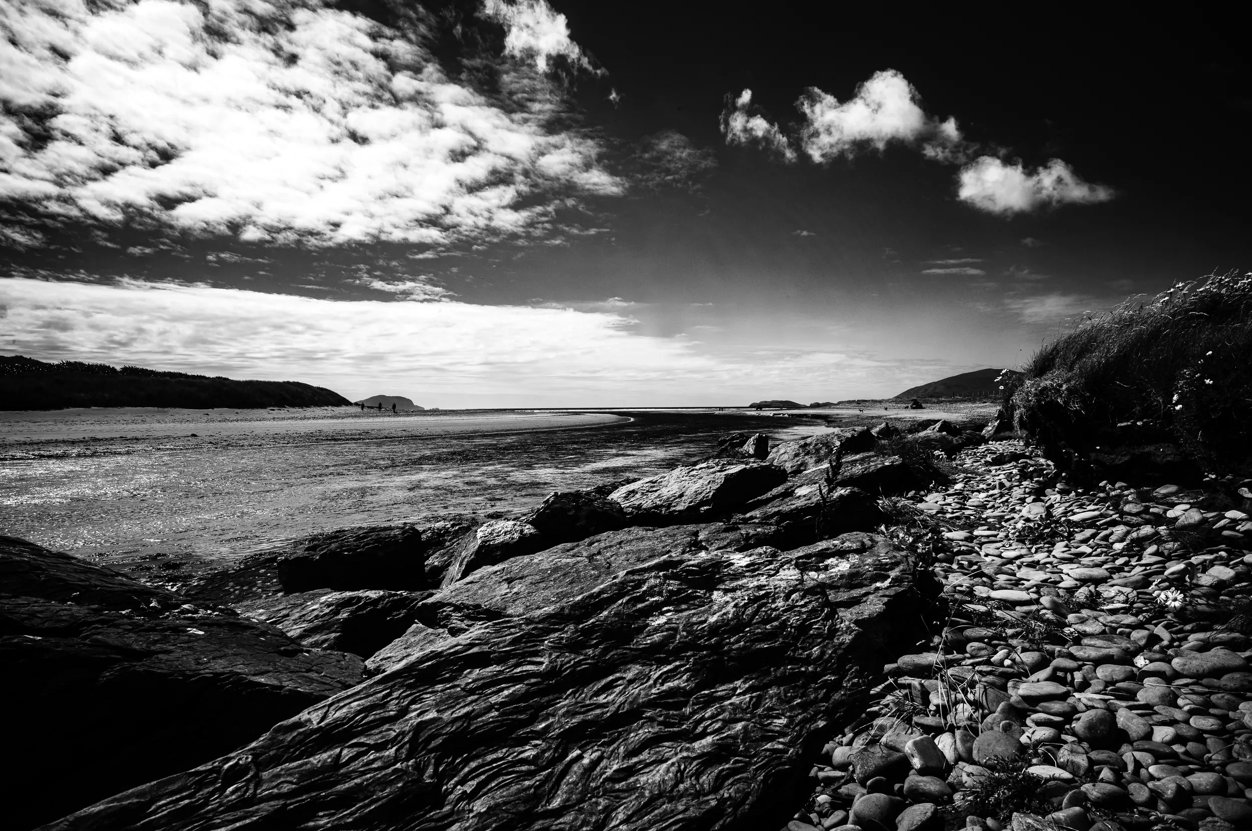   Follow the Water    / River Inny flowing into the Atlantic, Waterville / Skellig Ring, 2023   KYI-046