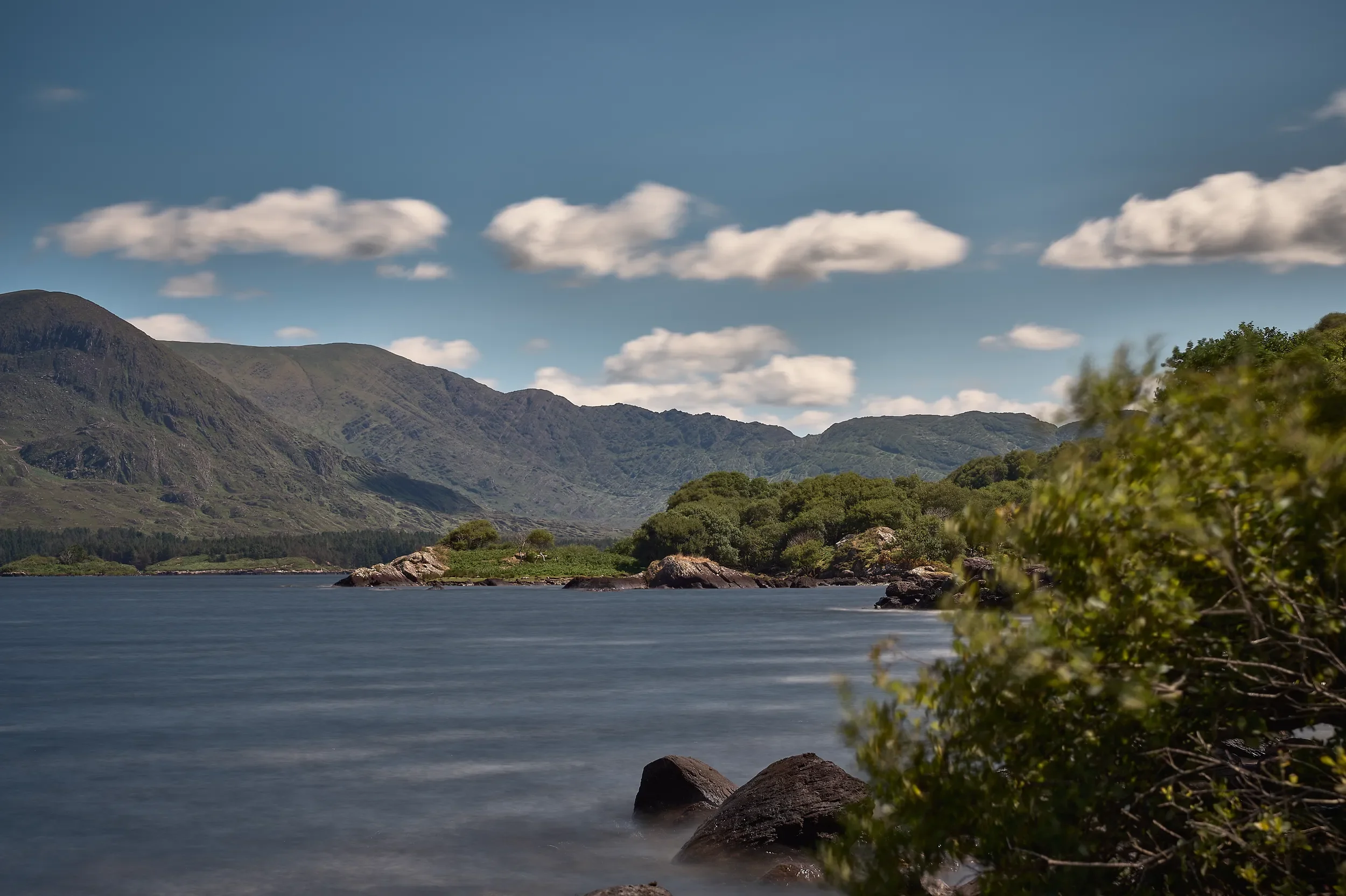   Summer Stillness   / The tranquil waters of Lough Currane near Waterville / Skellig Ring, 2026   KYI-048