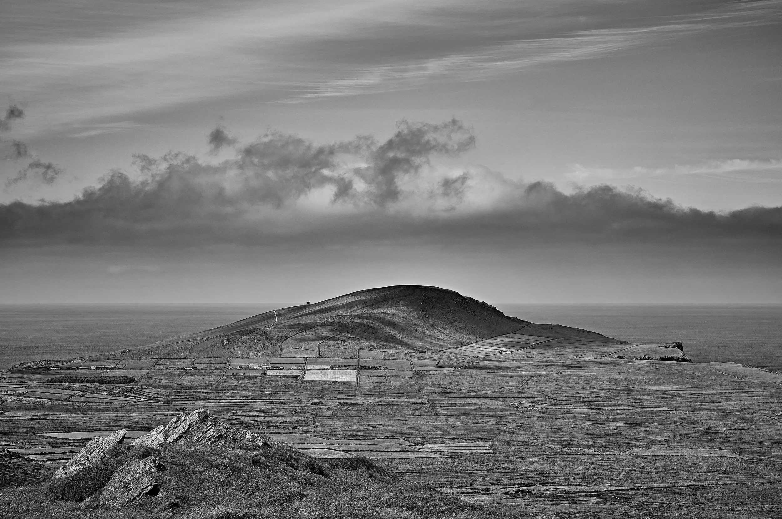   The Lone Sentinel   / Bray Head Tower, part of a Napoleonic-era coastal signal network / Ring of Kerry, 2025   KYI-040