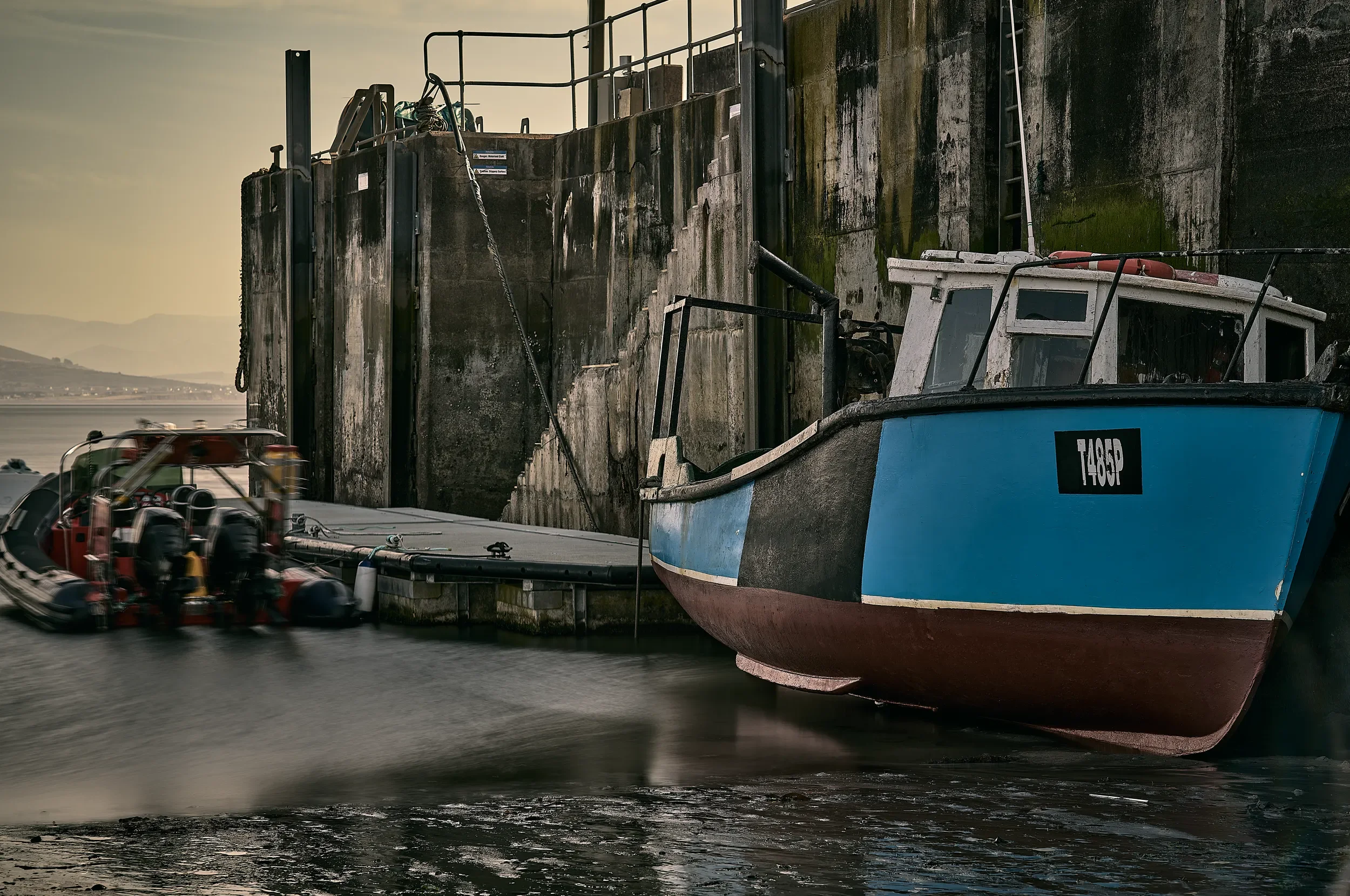   Harbour Life   / Touches of colour against Ballinskelligs’ rugged Atlantic coast / Ring of Kerry, 2025   IRP-007