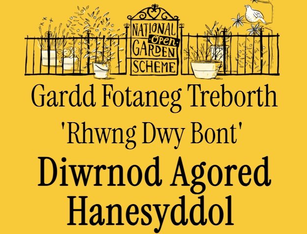 ‘Rhwng Day Bont’ Diwrod Agored Hanesyddol yng Ngardd Fotaneg Treborth