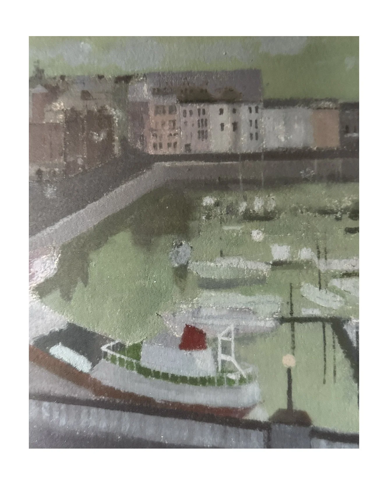 707 DAVID FIELD 2 Ramsgate Harbour Original Oil insta .jpg