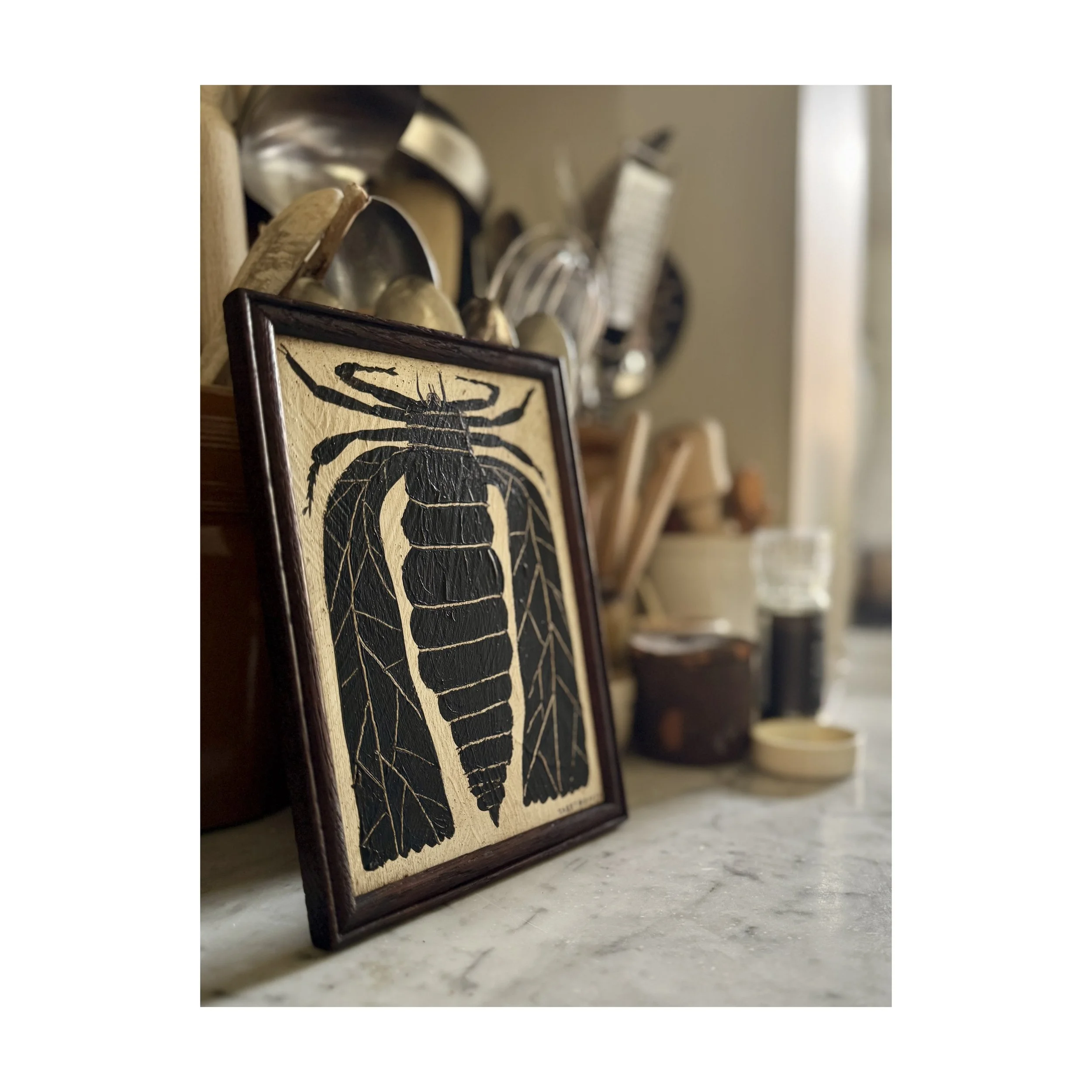 748. ARTI_Tabby Booth The Bee original folk art painting_2_web.JPG