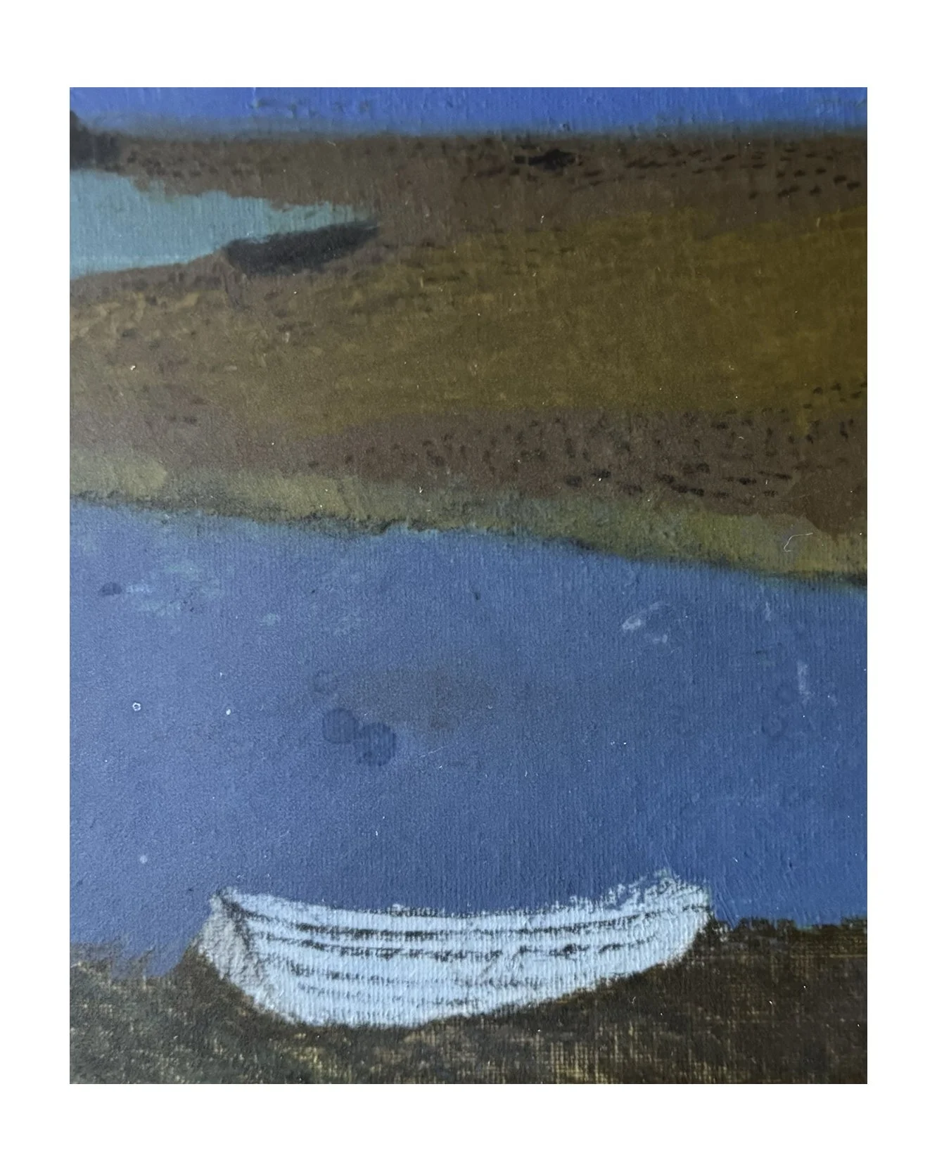 720 DAVID FIELD 3 White Boat Original Oil insta .jpg