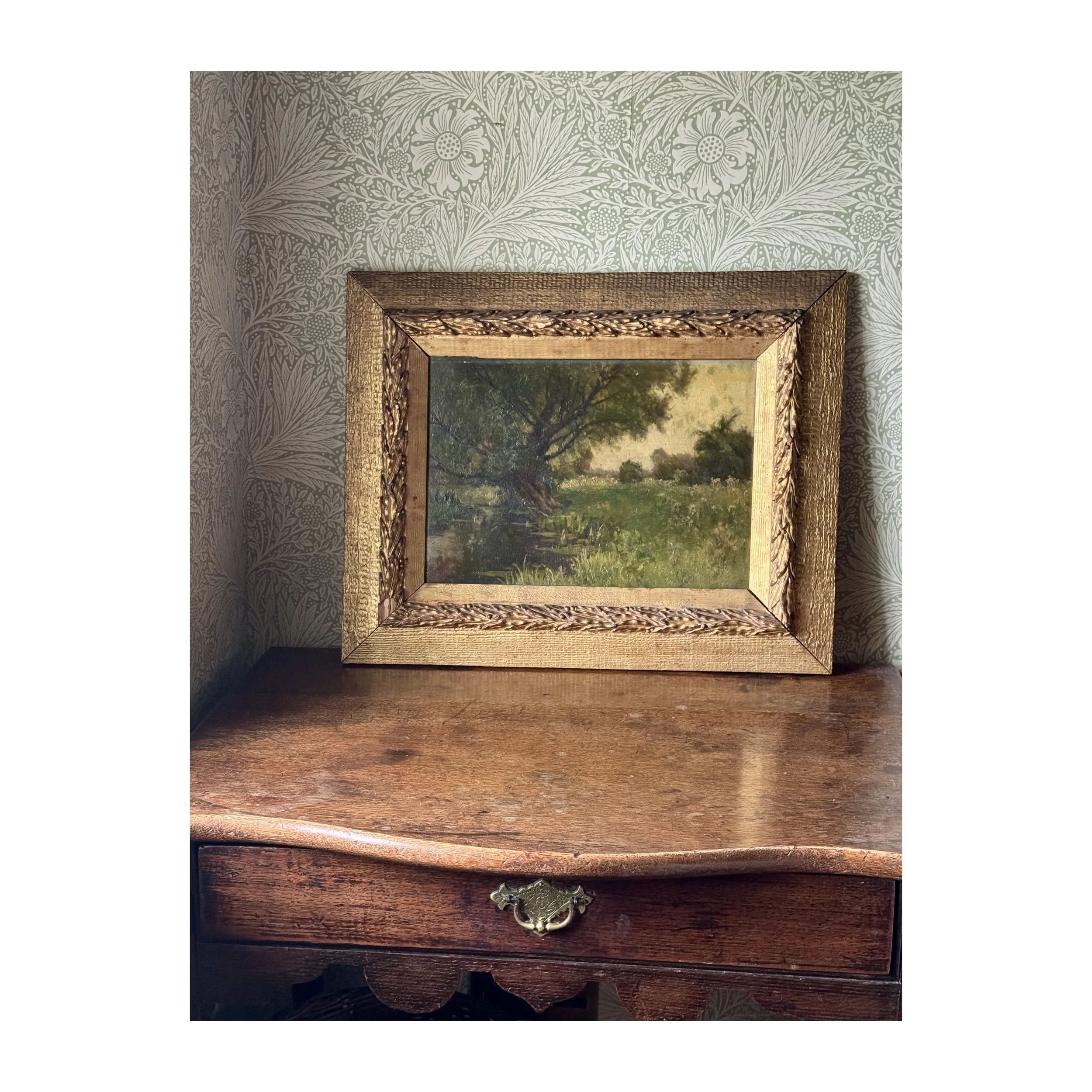 705. PASTORAL SCENE_ANTIQUE OIL PAINTING_web.JPG