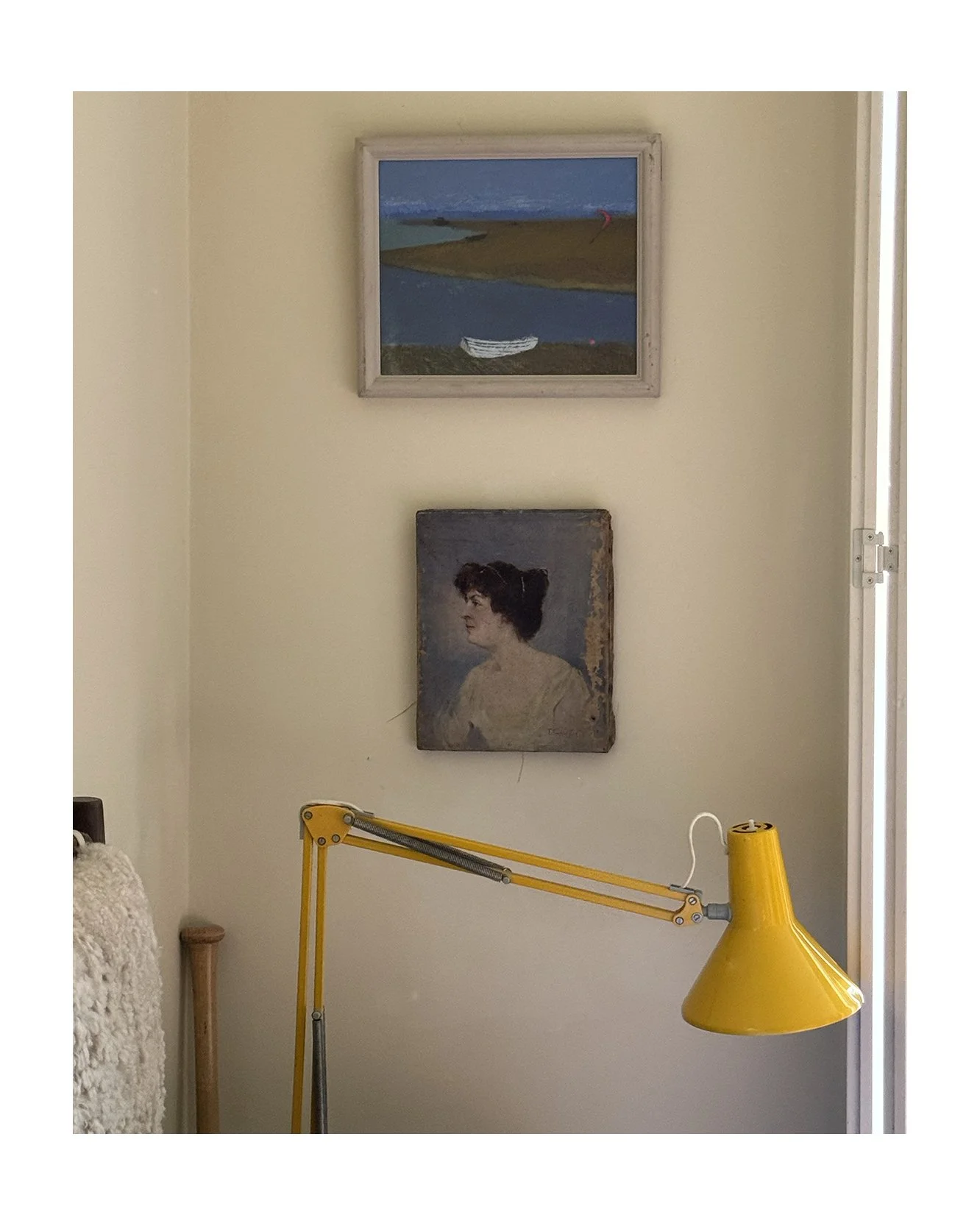 720 DAVID FIELD White Boat Original Oil insta .jpg