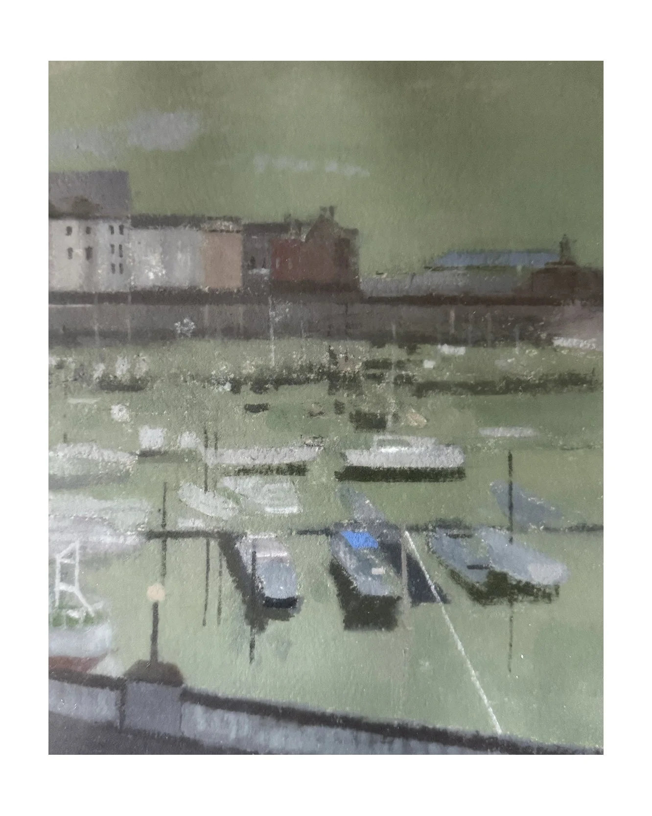 707 DAVID FIELD 3 Ramsgate Harbour Original Oil insta .jpg