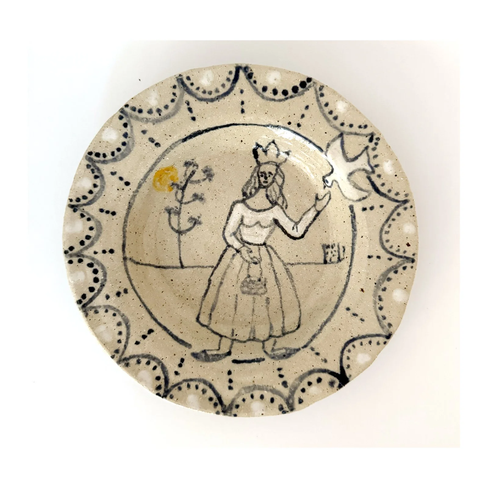786. Ceramic plate by Sarah Odedina_I Come In  Peace.jpg