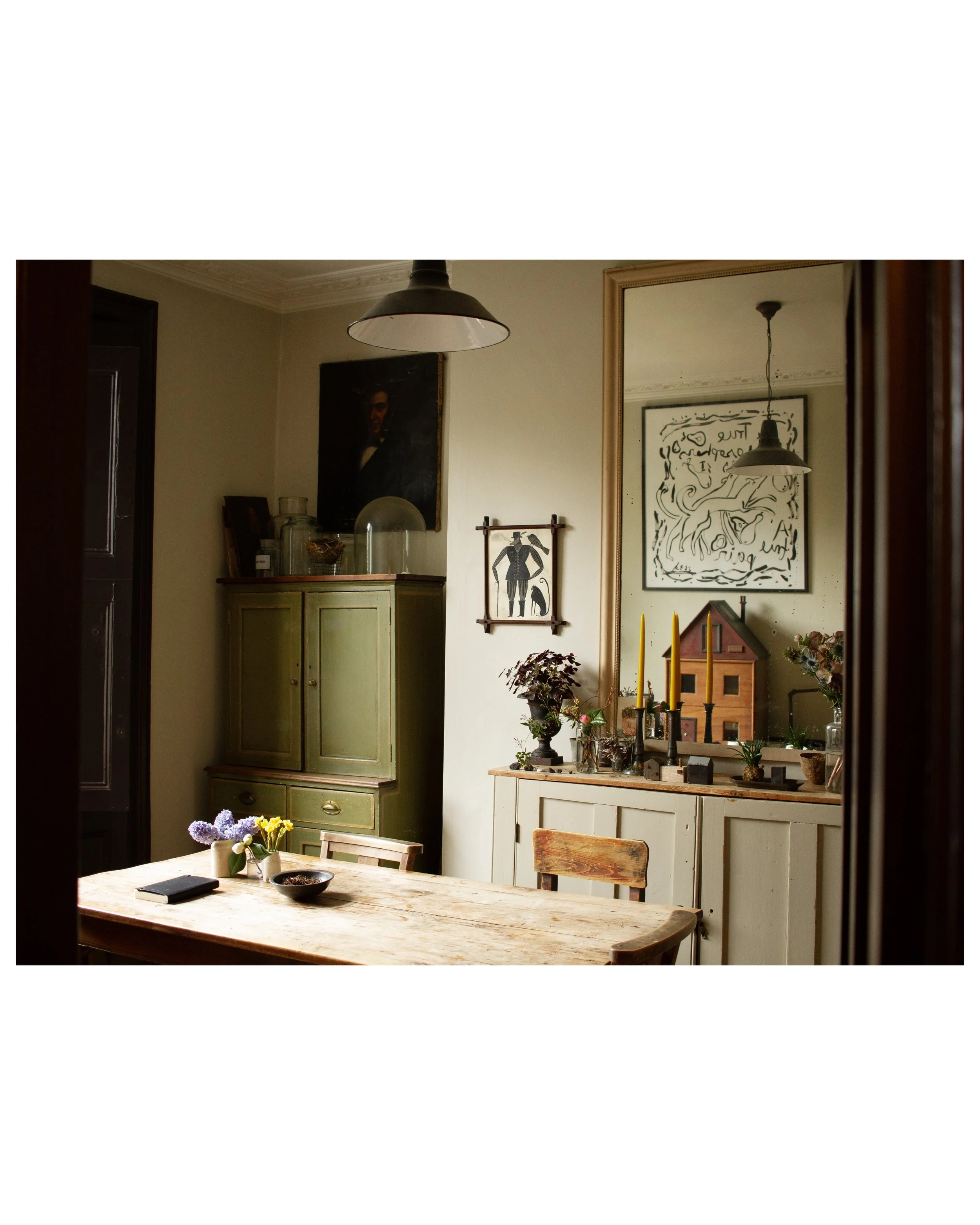 747. ARTI_Tabby Booth-The Falconer-2_original folk art painting web.JPG