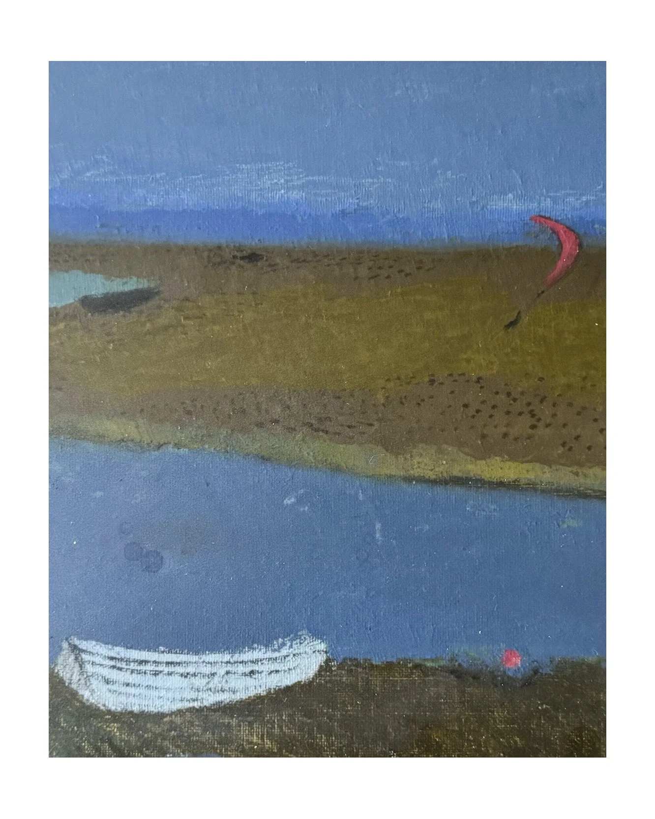 720 DAVID FIELD 4 White Boat Original Oil insta .jpg