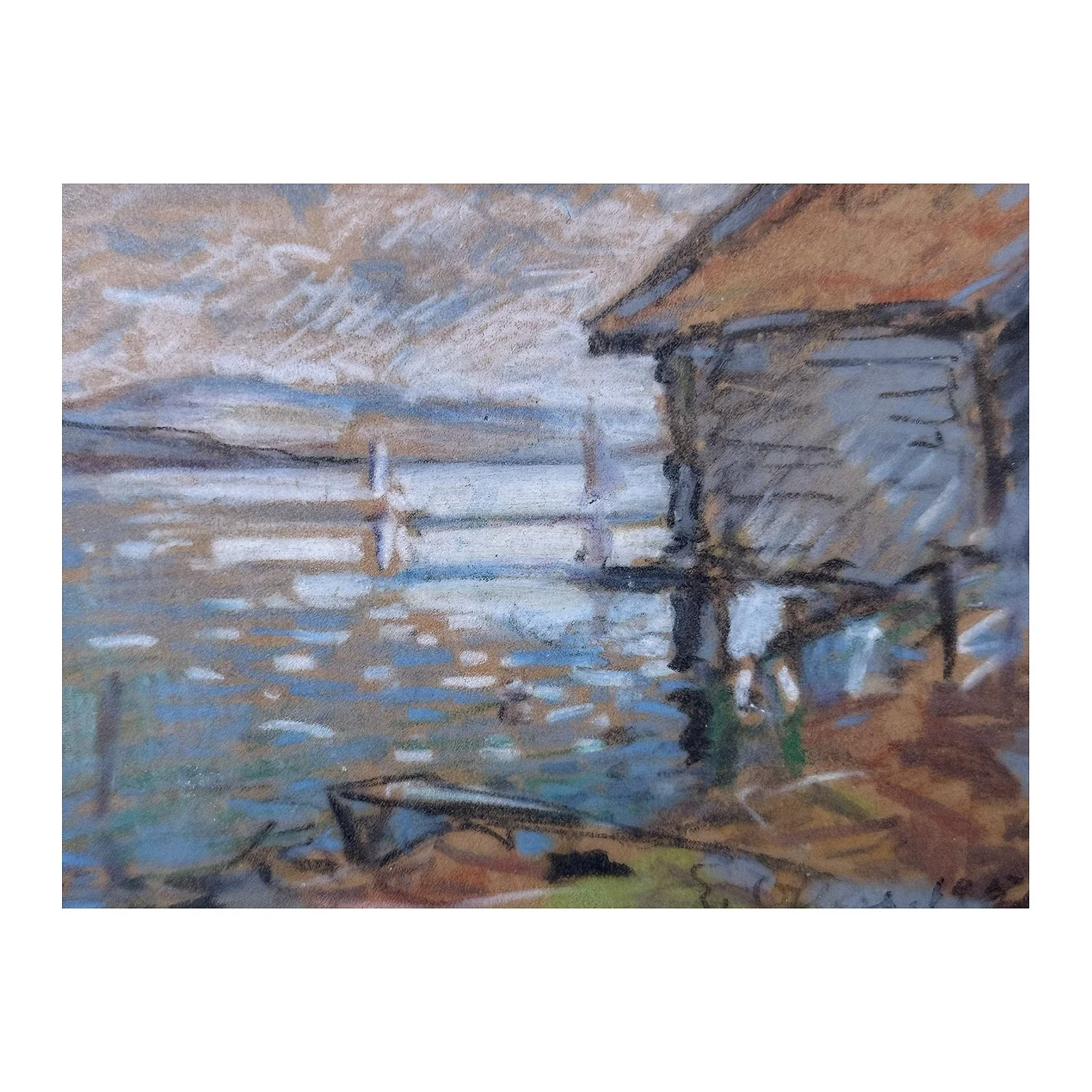 727. Lakeside pastel. Edvin Ollers 3.jpg