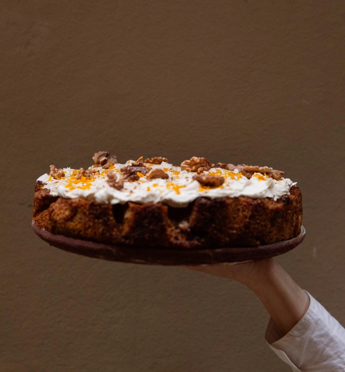 Home made carrot cake! ❣️

&bull;&bull;&bull;

Past&iacute;s de pastanaga casol&agrave; 🥕