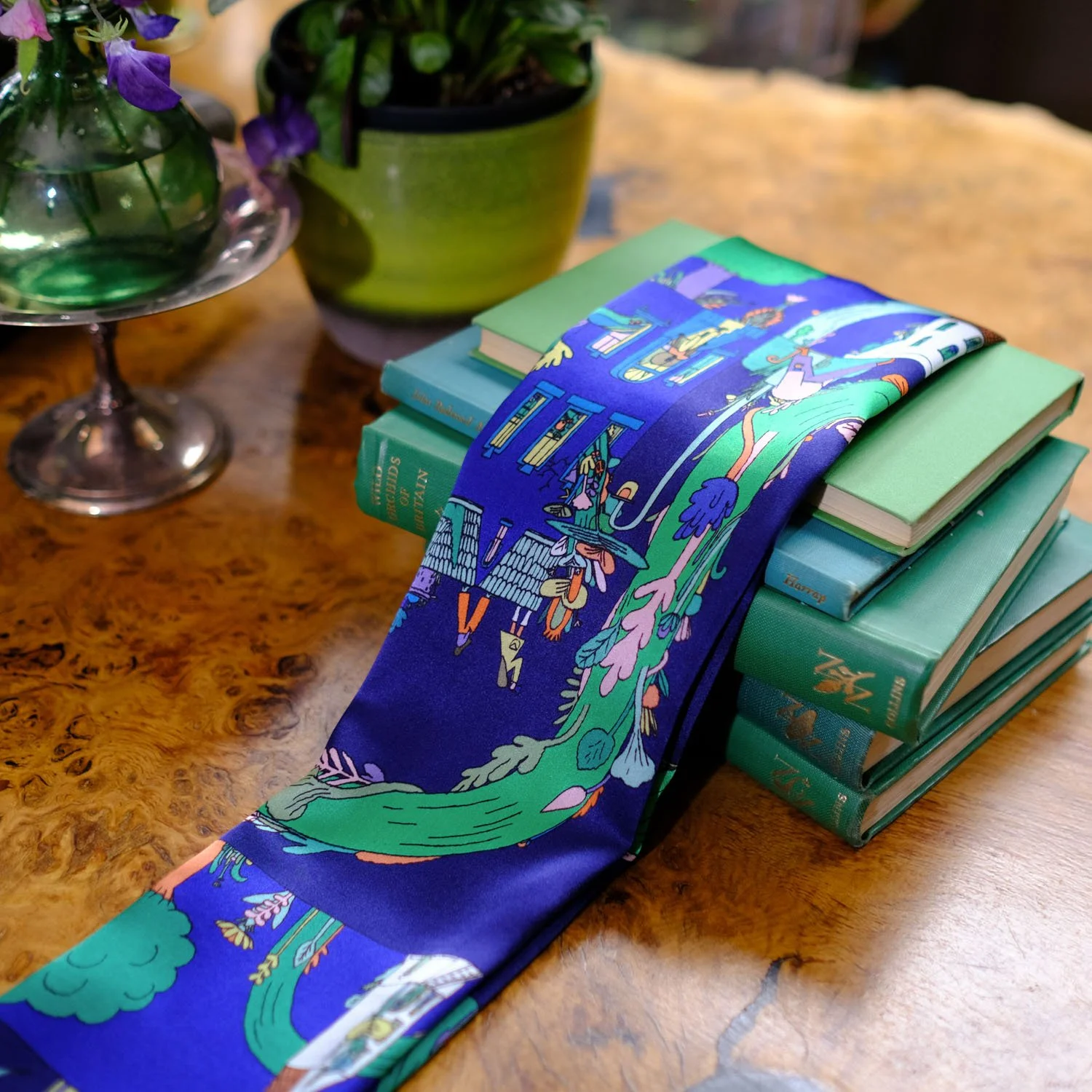 Heat Wave Silk Scarf