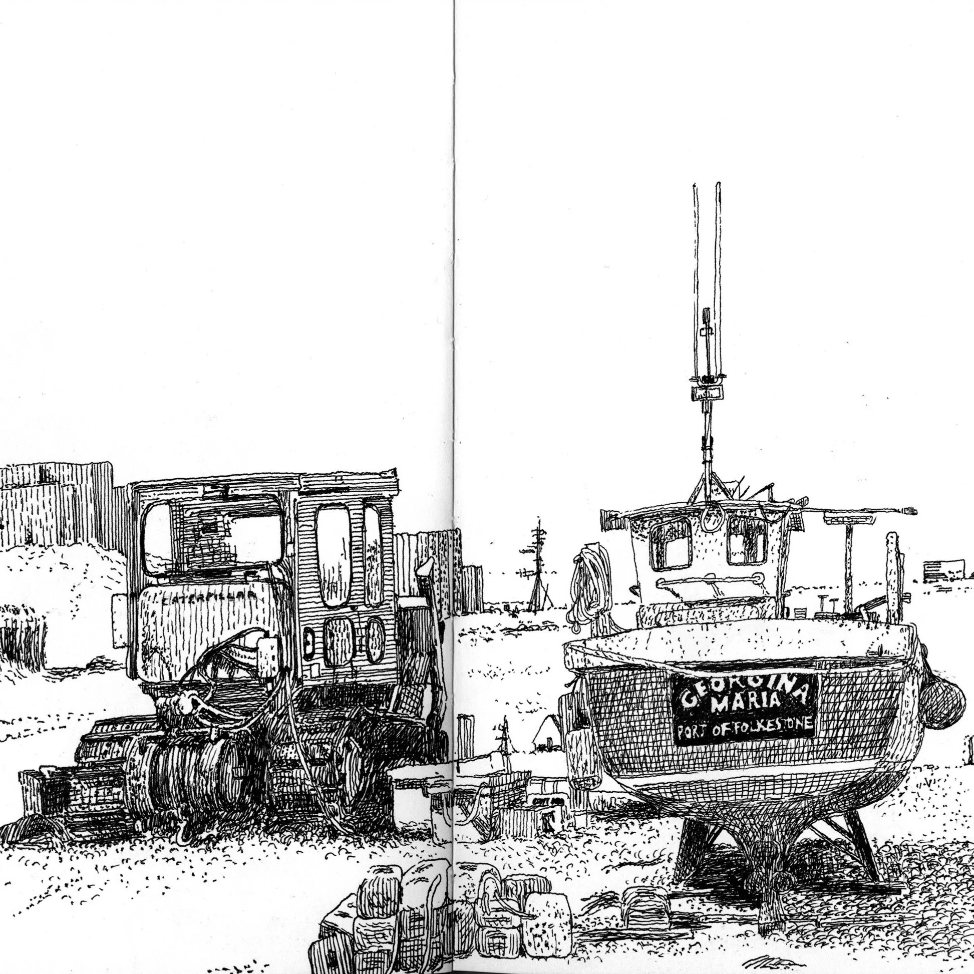 Moleskine Sketchbook Dungeness