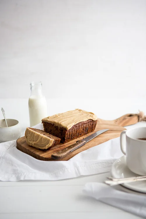 Date & Ginger Cake with Lush Caramel Icing — The Gluten Free Scallywag