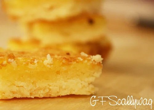 Lemon Biscuit Slice (DF + NF)
