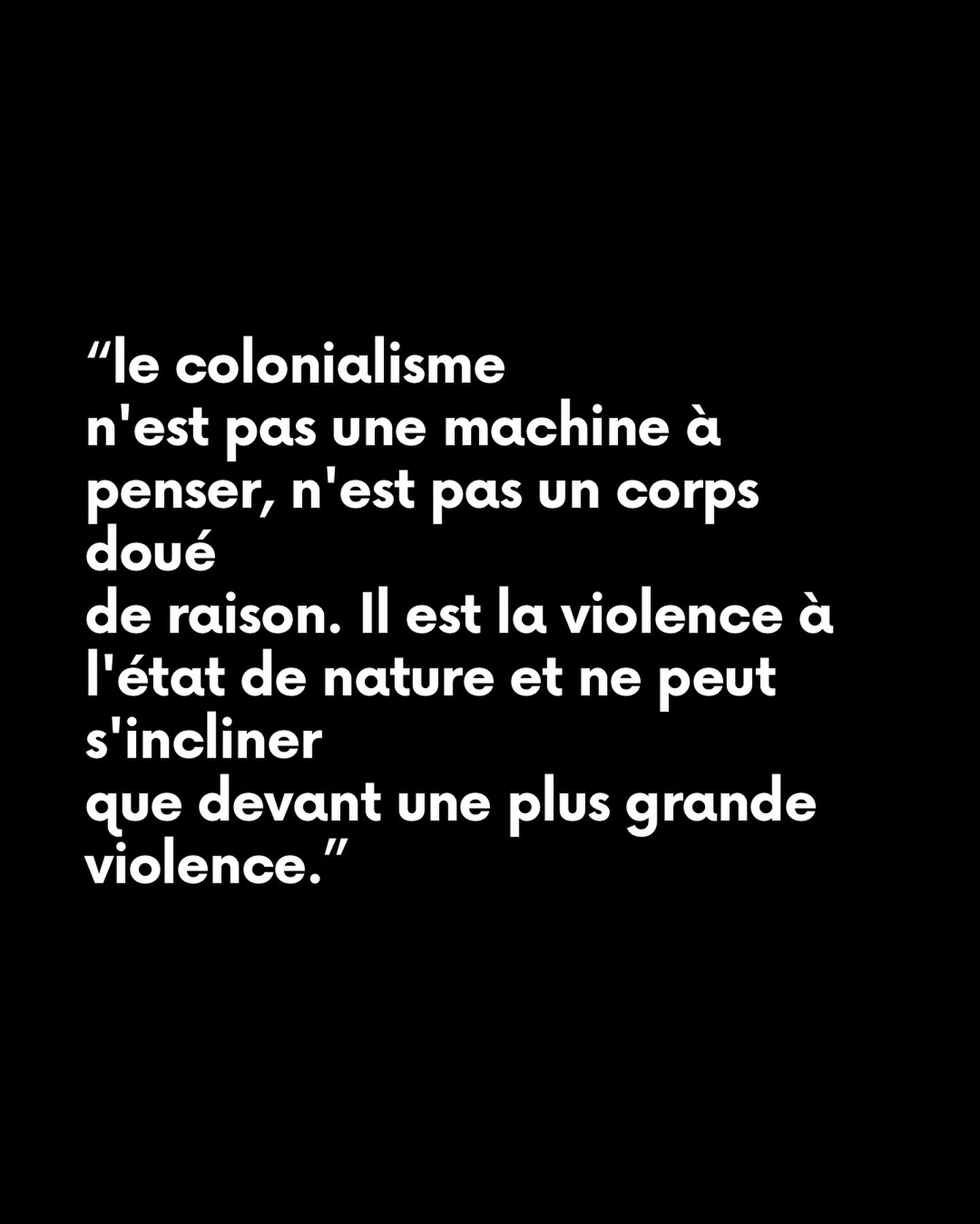 Mes tr&egrave;s cher&bull;es compatriotes martiniquais&bull;es, je sais bien que nul n'est proph&egrave;te en son pays, mais je crois qu'il est toujours salvateur de lire, relire et surtout faire lire les &eacute;crits de notre compatriote Frantz Fan