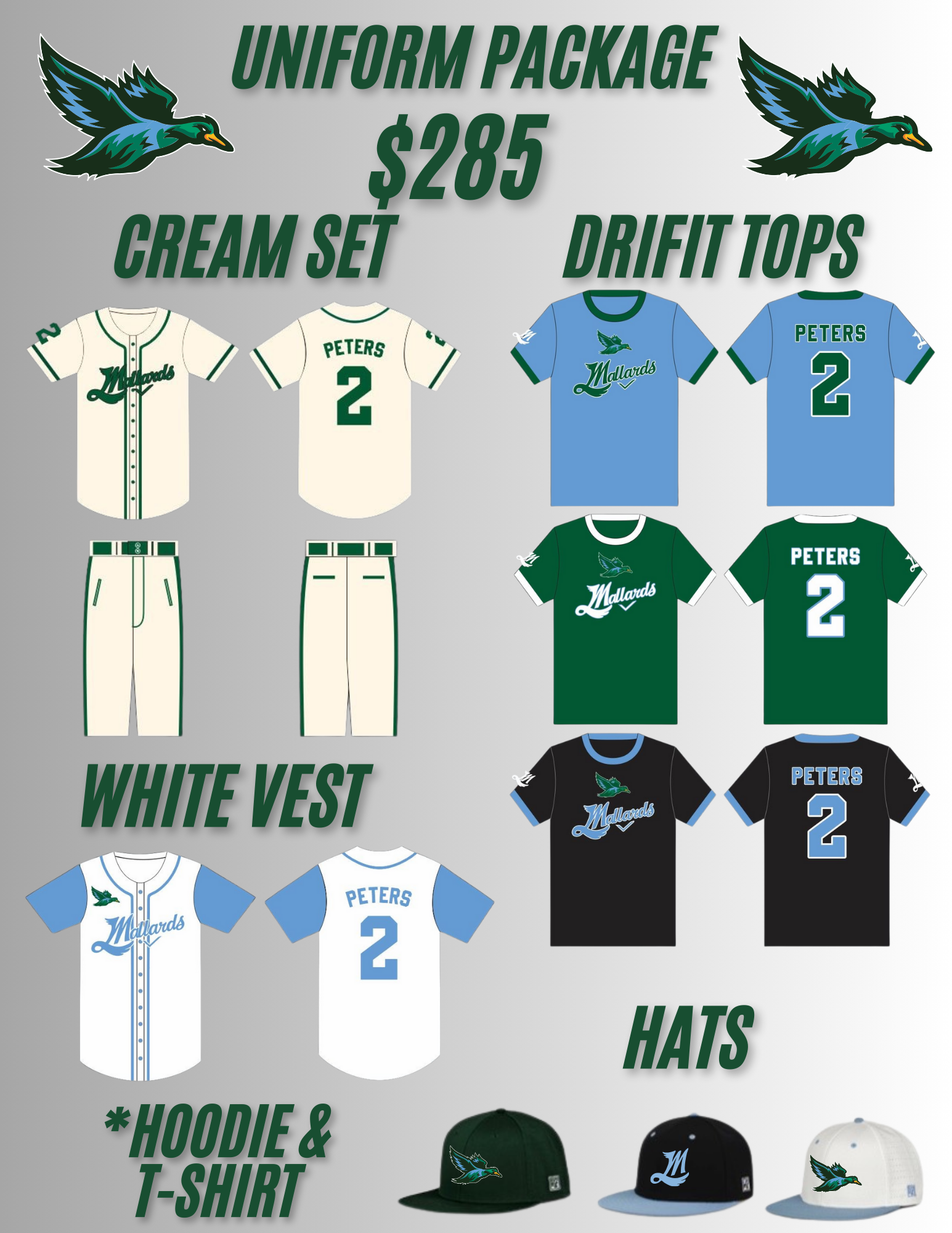 Mallard Uniform Package