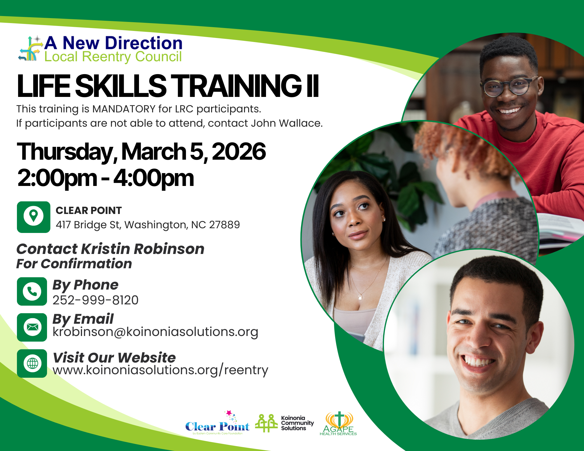 Life Skills Training II (ANDLRC Only)