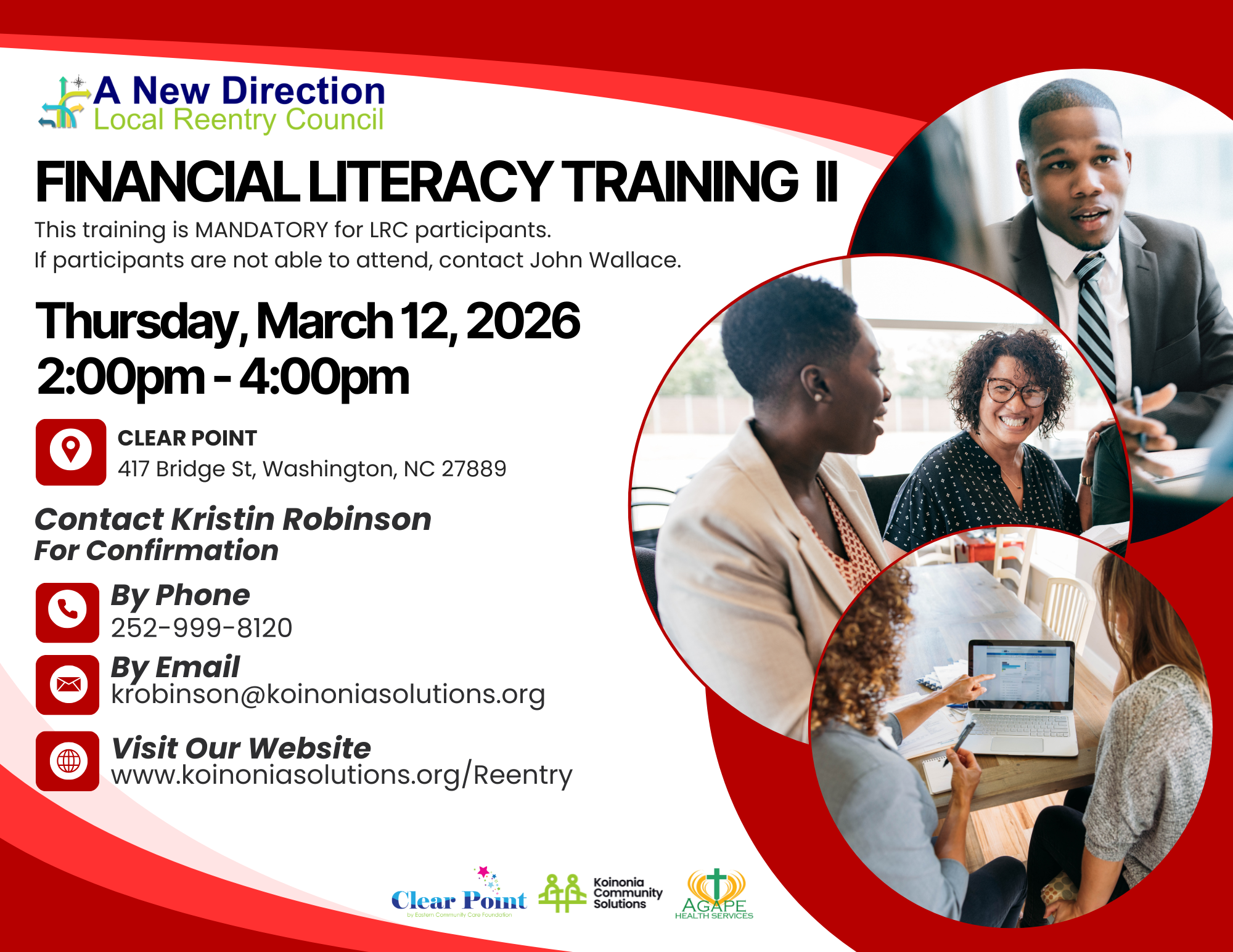 Financial Literacy Training II (ANDLRC Only)