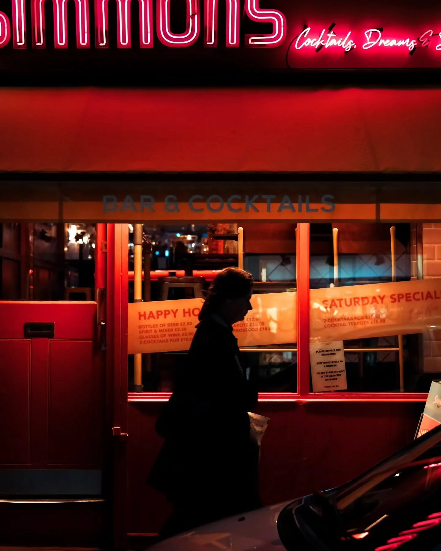 &quot;NOCTURNAL LONDON&quot;... 1-7? 
Street Photography