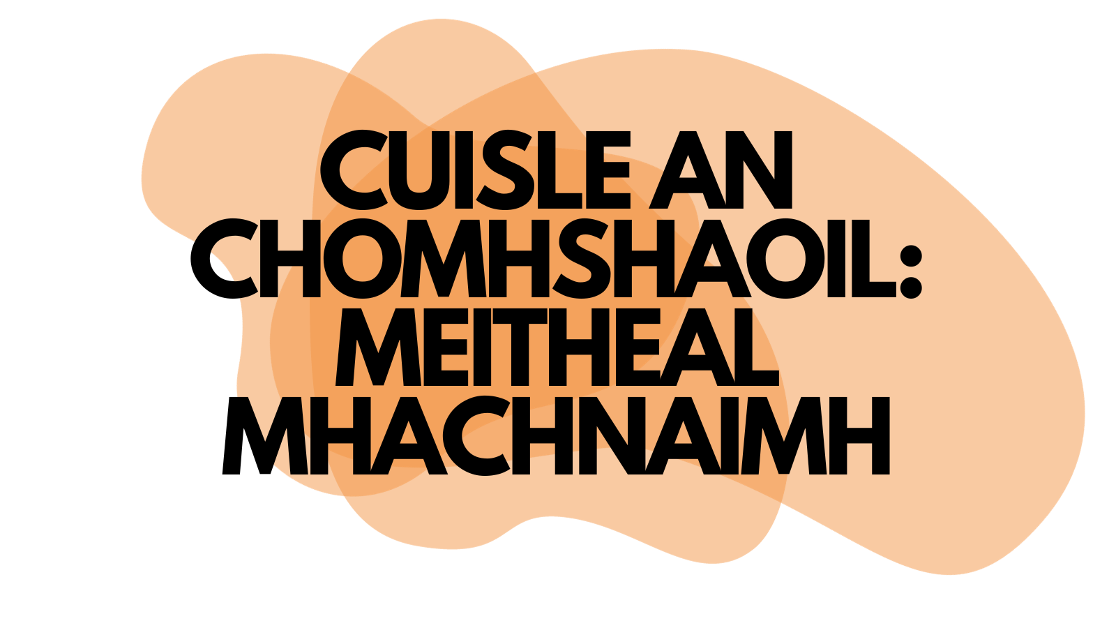 Cuisle an Chomhshaoil: Meitheal Mhachnaimh