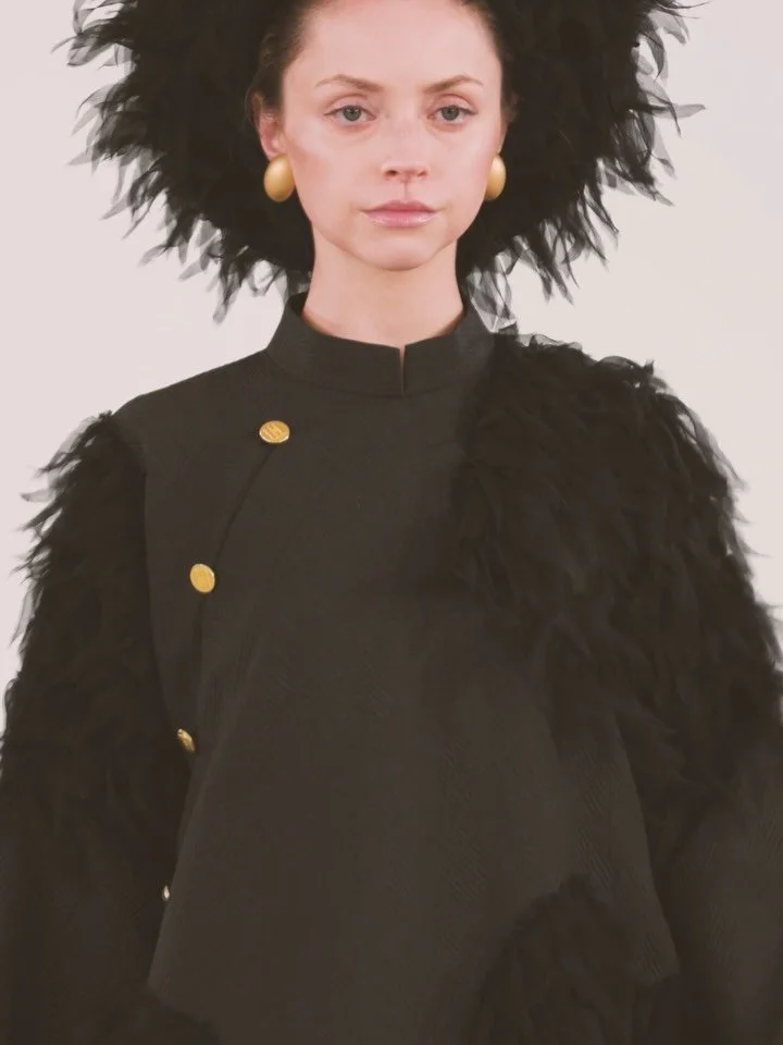 Traditionally in many Asian cultures &mdash; and particularly in Vietnamese culture &mdash; black is considered a color of bad luck.

But in fashion, black is chic. Classic. Timeless. Effortless.

As a designer, I love black because it transforms. I 