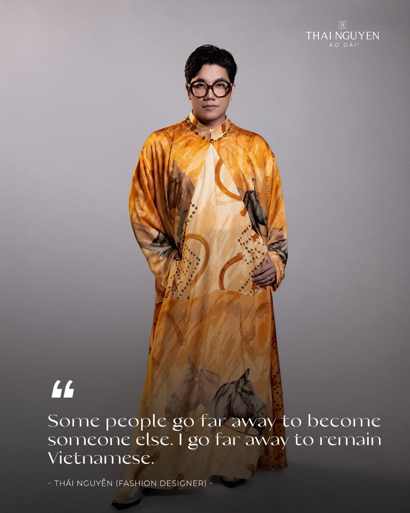 Fashion, for me, has never been about becoming. It has always been about remembering.
Remembering where I come from. Remembering who I am. And carrying that identity with pride&mdash;wherever I go in the world.

&Aacute;o d&agrave;i is not just tradi