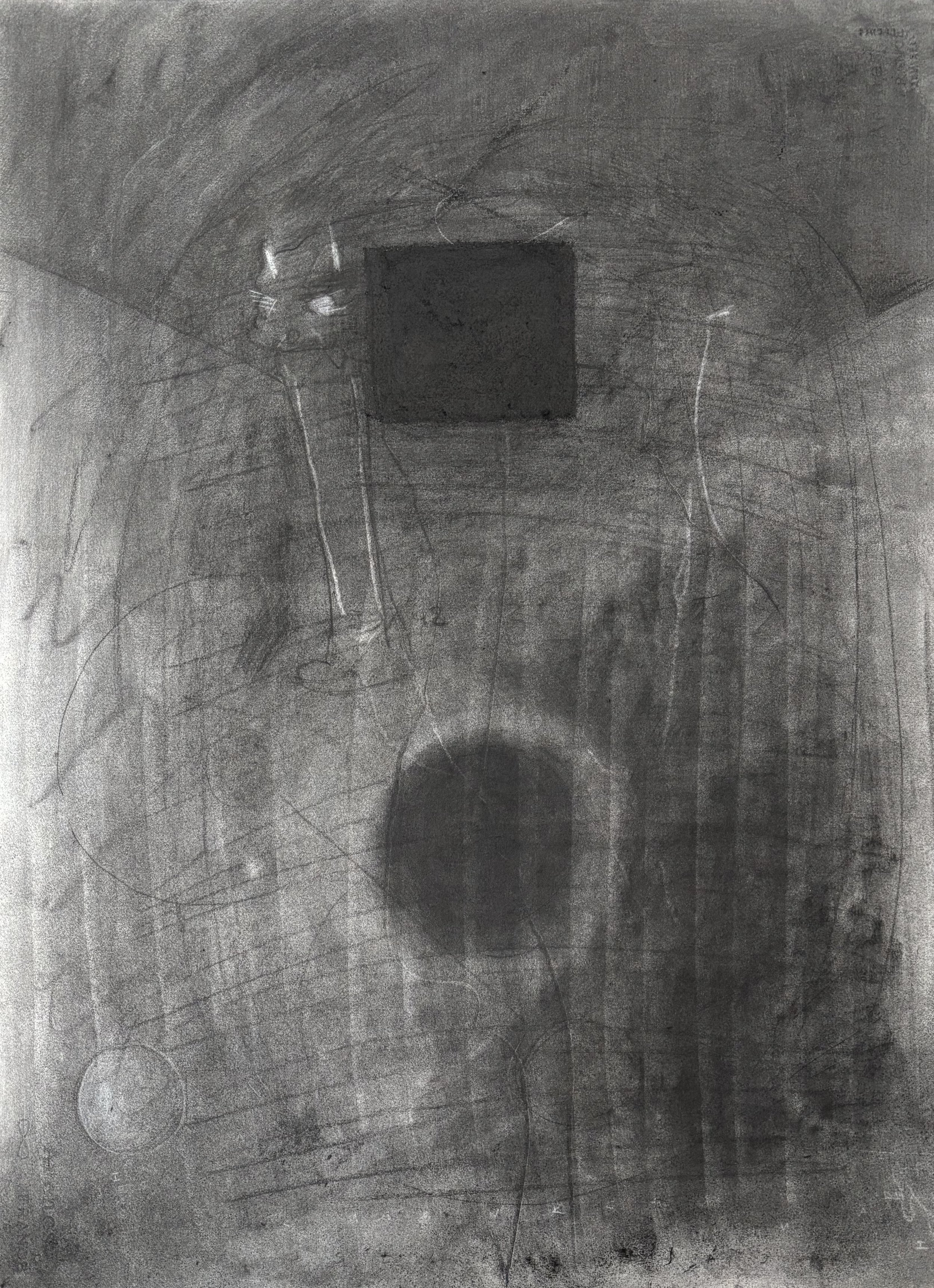 Untitled 1 | 2025 | 30 x 22 inches | charcoal, Arches