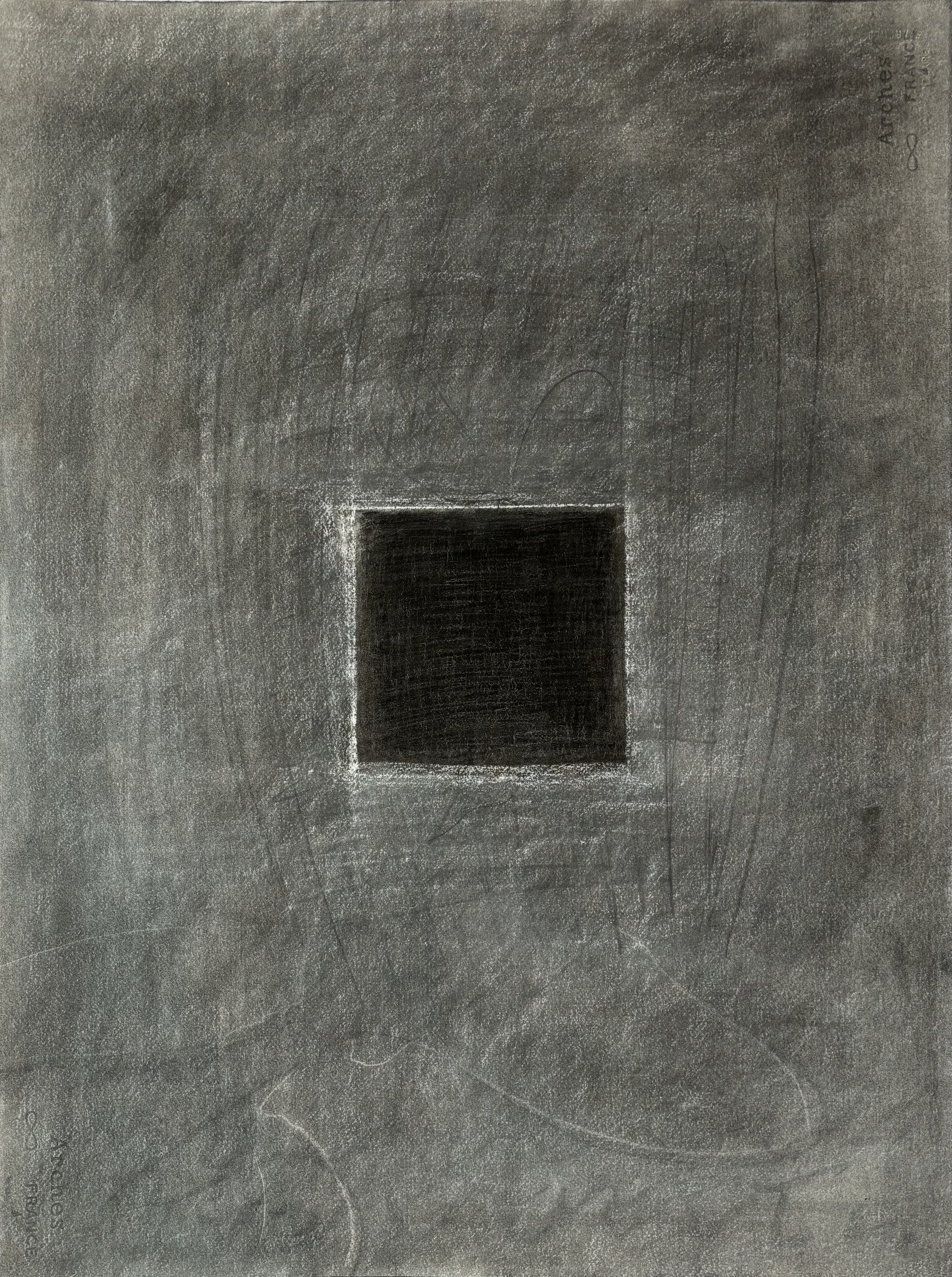 Untitled 2 | 2025 | 30 x 22 inches | charcoal, Arches