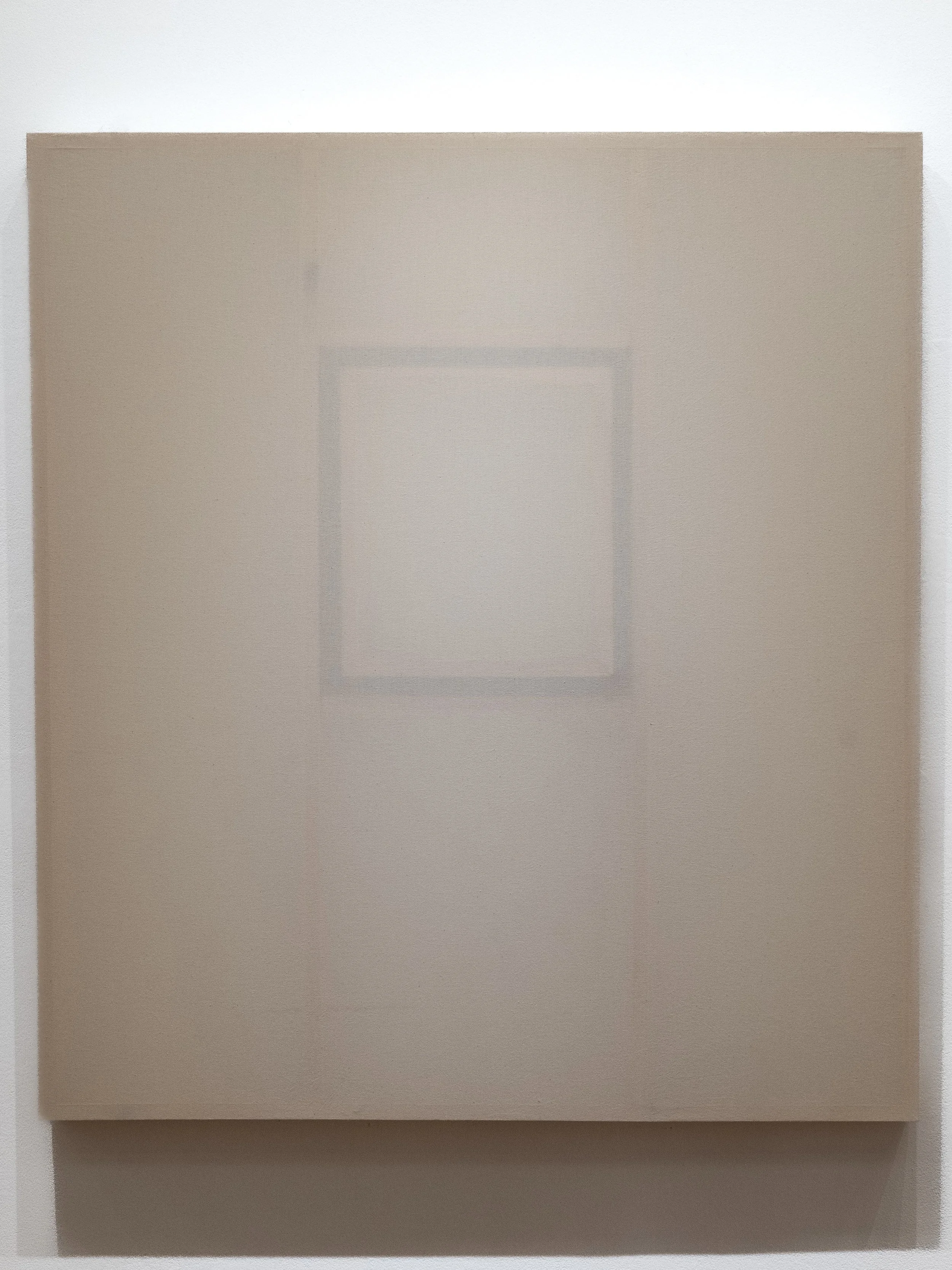 Constructed Painting 1 (slow) | 2025 | wood, muslin, acrylic