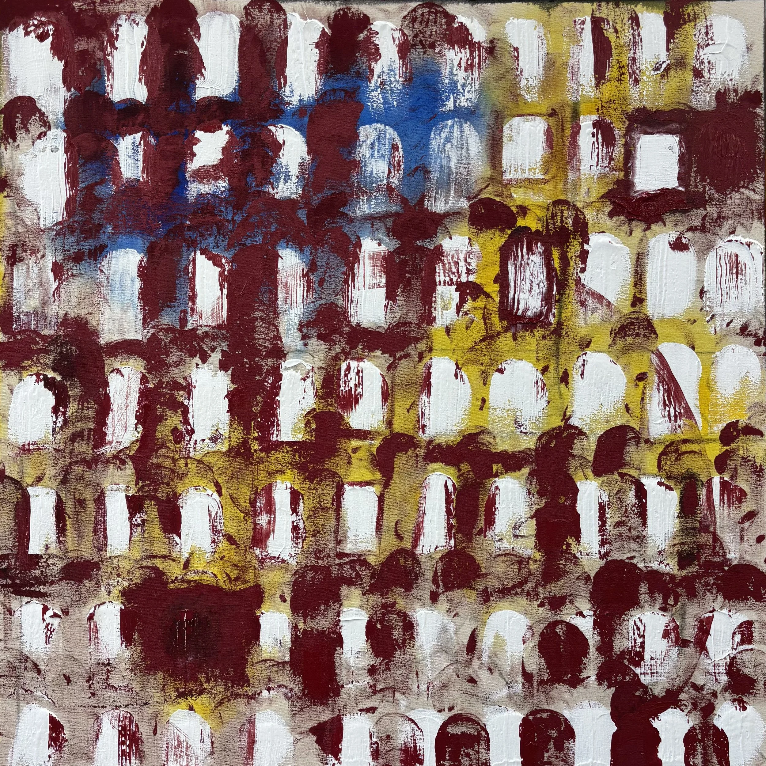 fix | 2025 | 36 " x 36" | acrylic, canvas