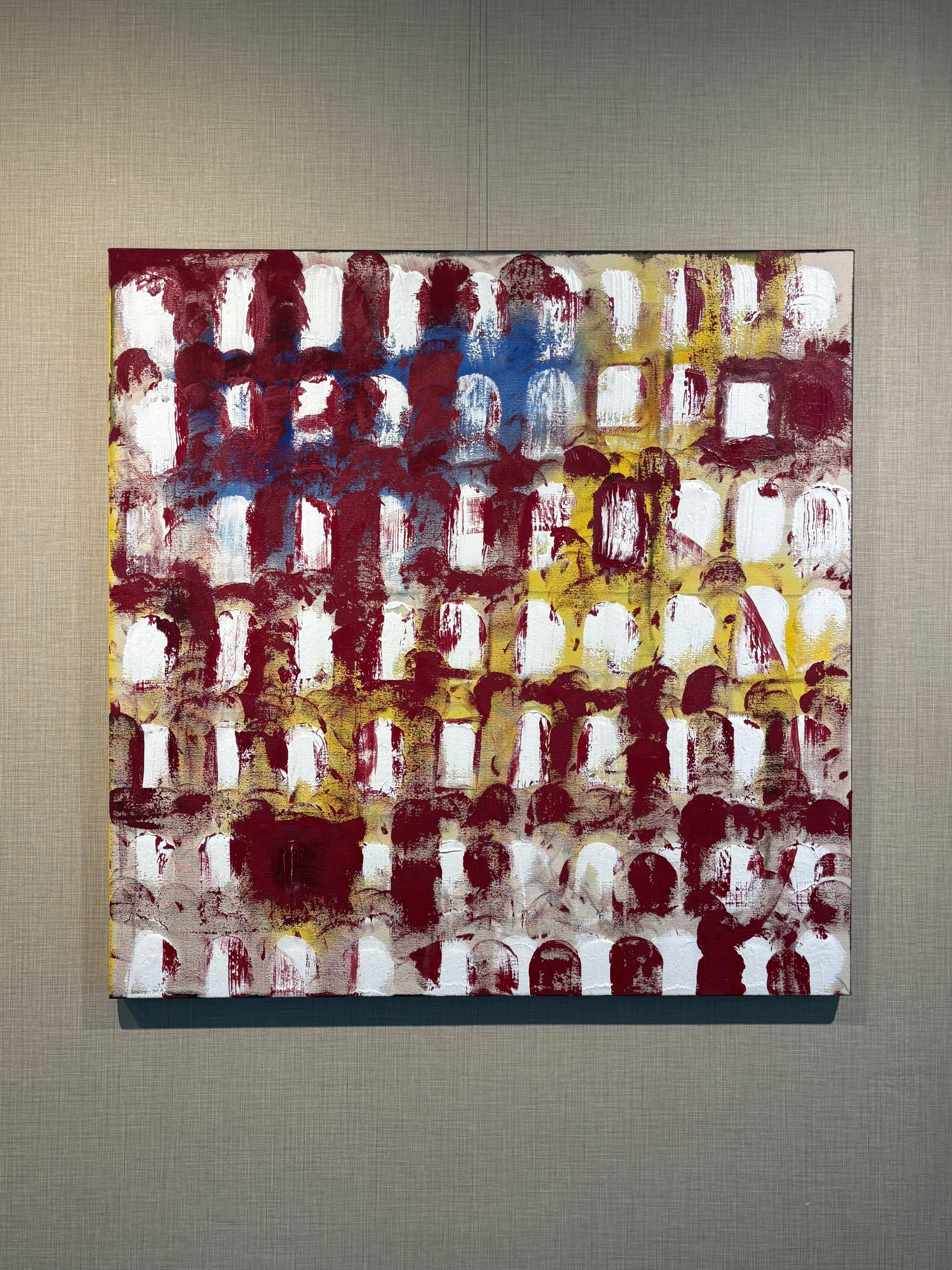 flx | 2025 | 36" x 36" | acrylic, canvas