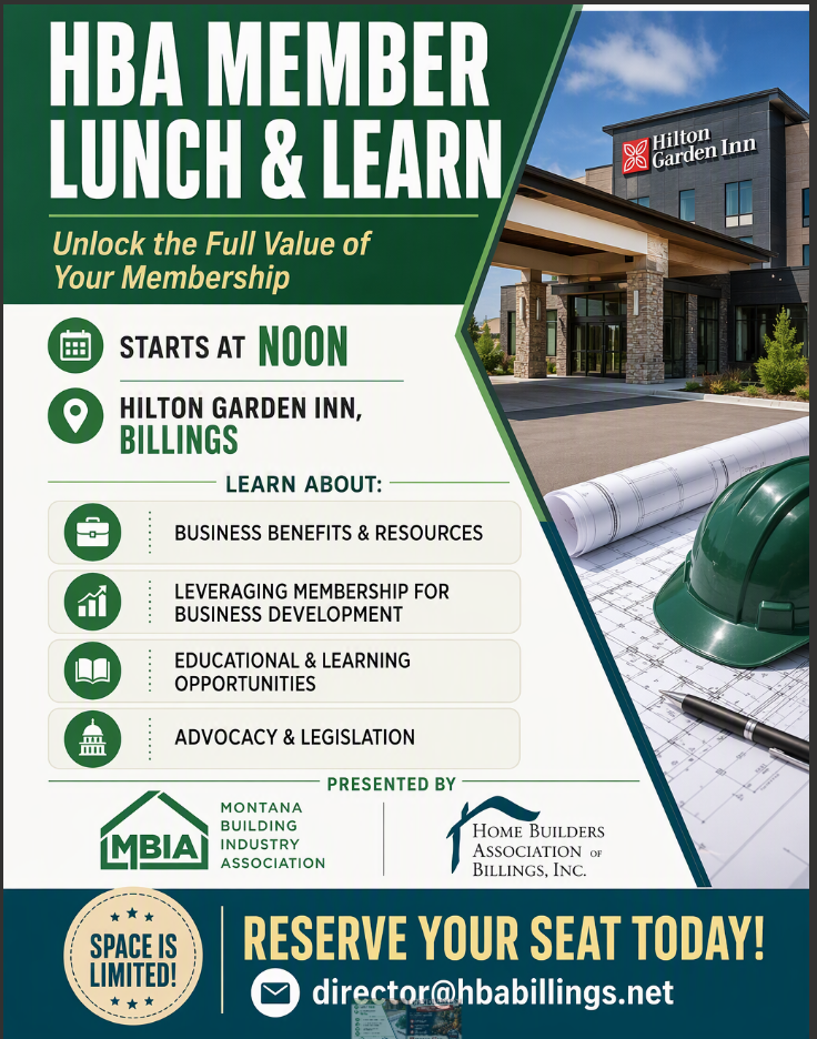 HBA Billings - Lunch & Learn