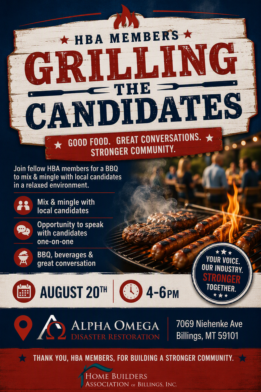 Mix & Mingle BBQ Social - Hosted By Alpha Omega Disaster Restoration