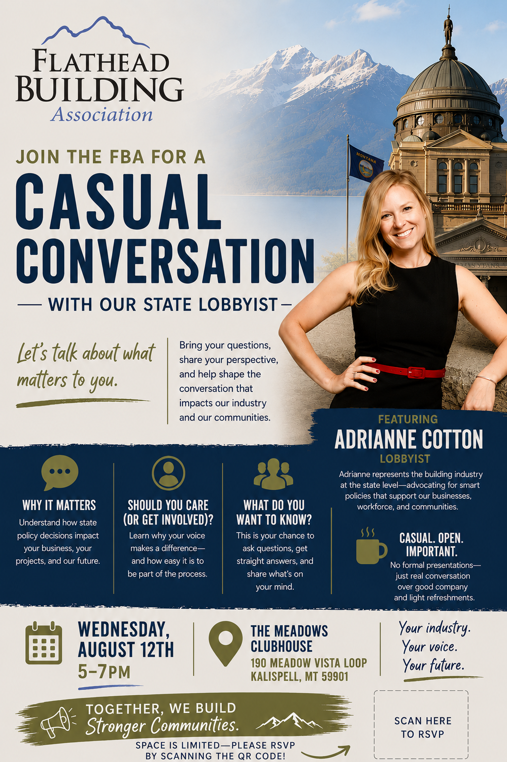 FBA - Casual Conversation w/ MTBIA State Lobbyist