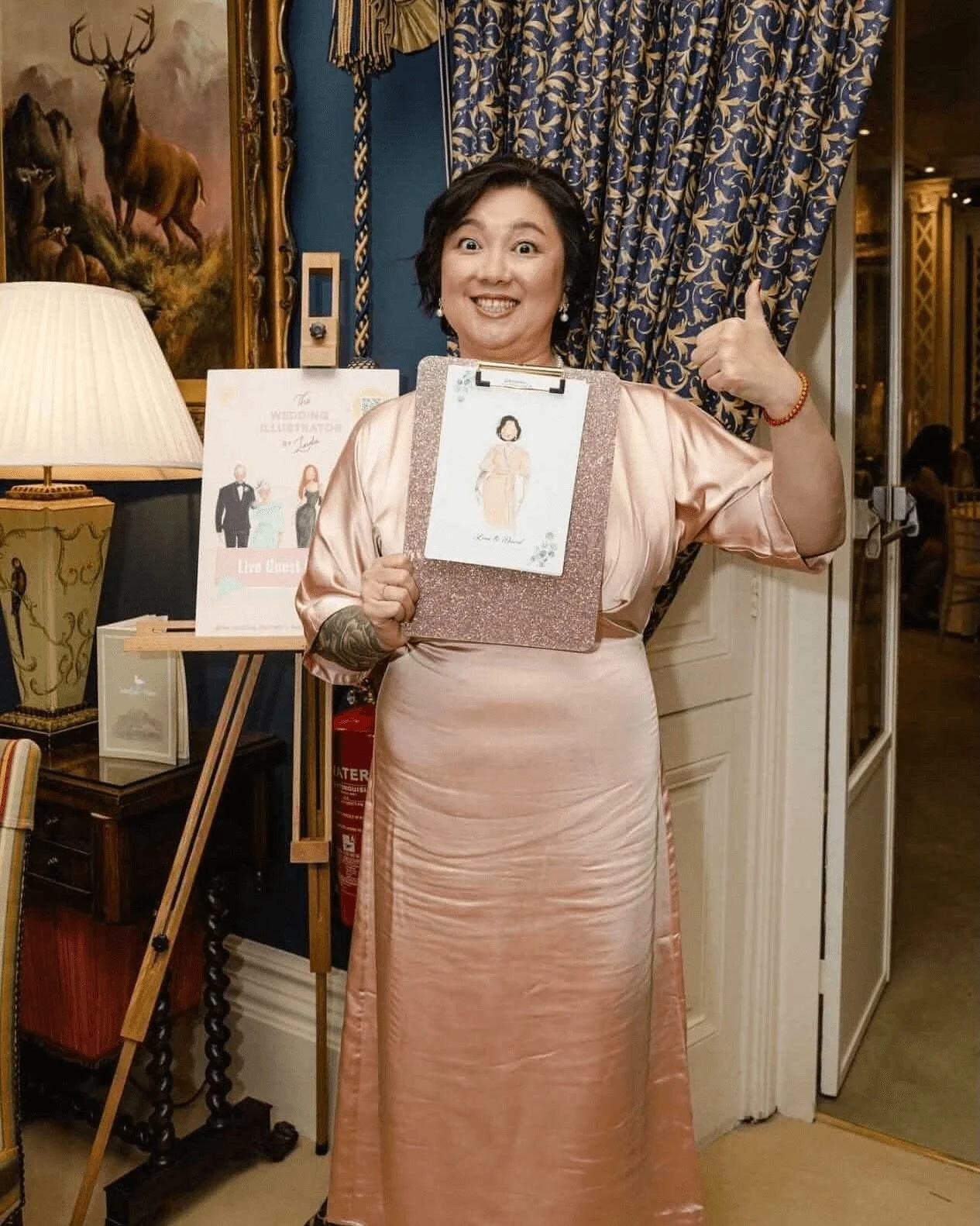 That &ldquo;I love it&rdquo; moment 👍💫✏️

📷 @coco_photography_studio 
📍@ @marlfieldhouse