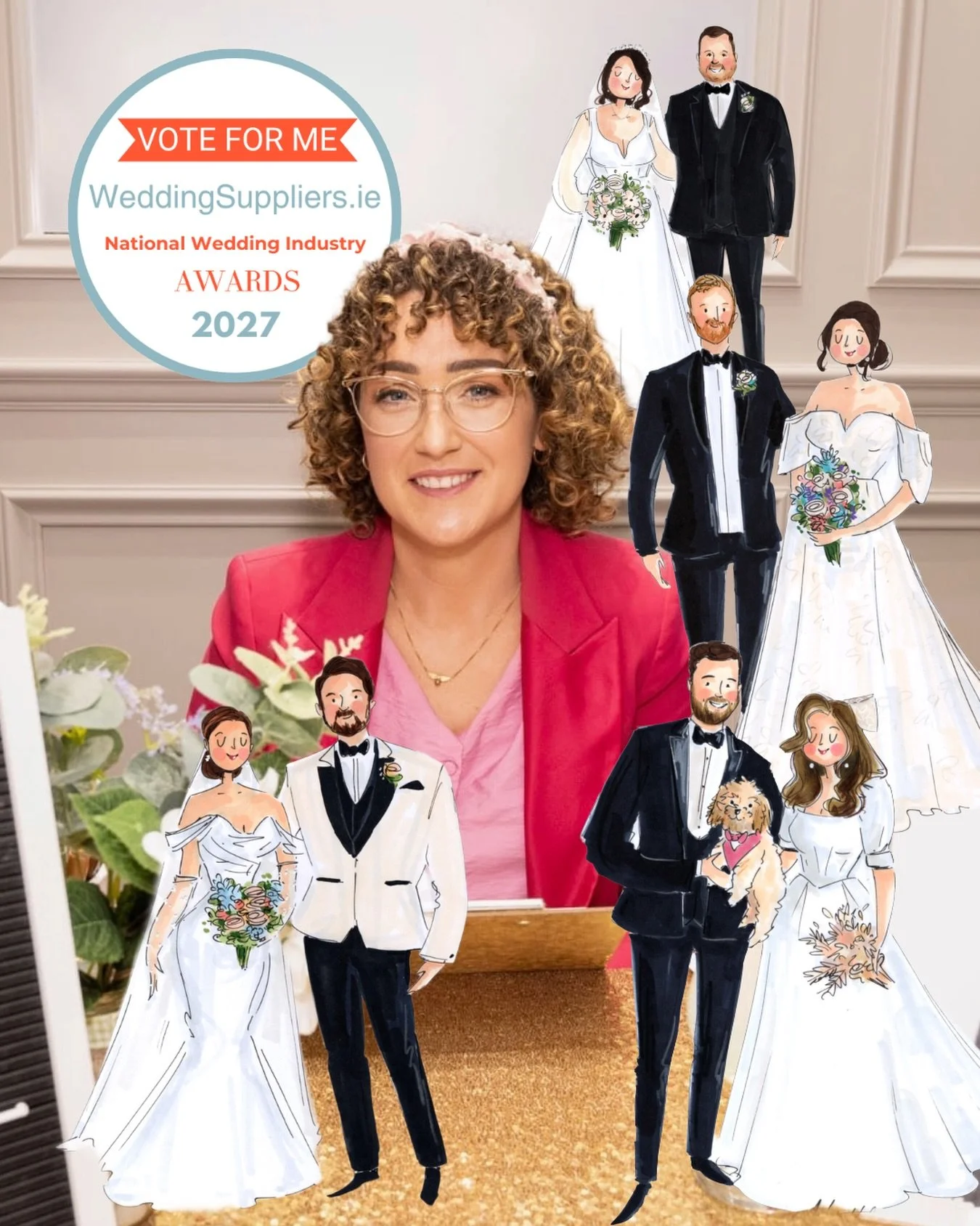 I&rsquo;VE BEEN NOMINATED! 🏆✨

I&rsquo;m so excited to share that I&rsquo;ve been nominated for The National Wedding Industry Awards 2027 with @weddingsuppliers.ie 

If I&rsquo;ve been part of your wedding day and you loved your experience, I&rsquo;