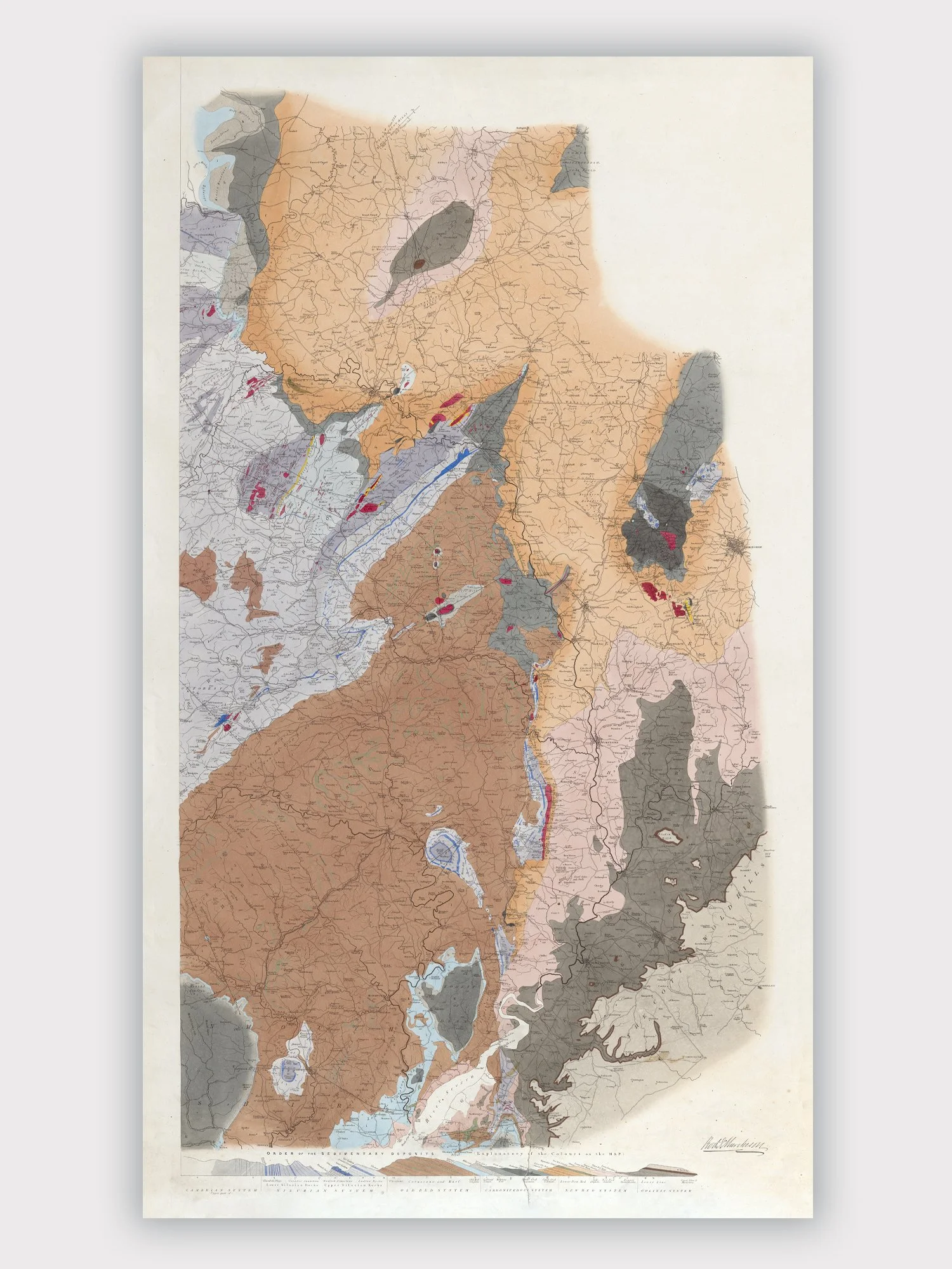 Silurian Map right-most print.