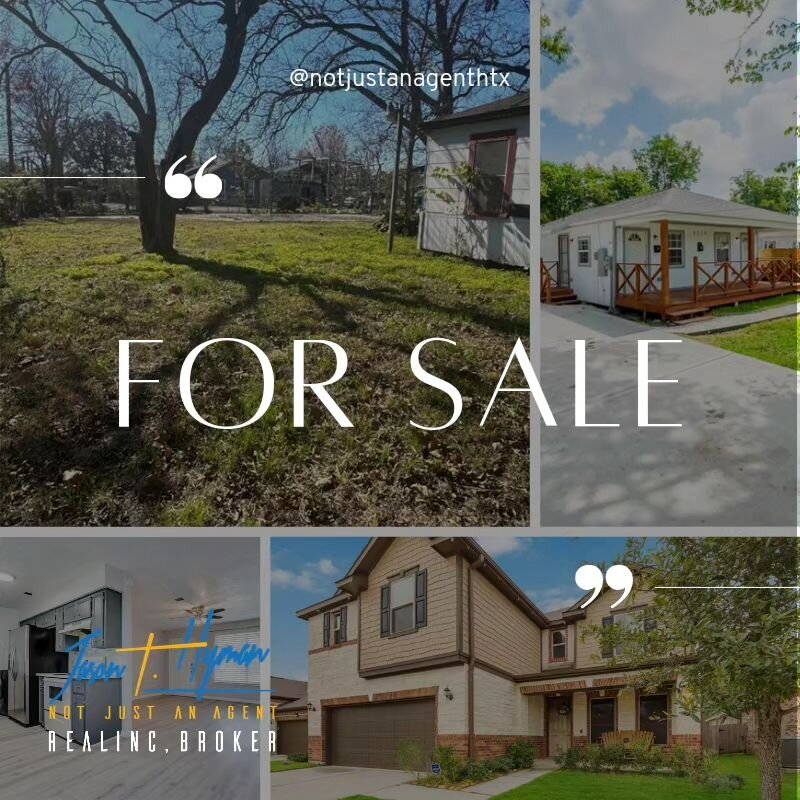 FOR SALE!!!!

A few of our client's are selling off some of the assets in their portfolio! 

These are great wealth building value - add opportunities. If you need help navigating the rehab or development process for these deals, let us know. We've g